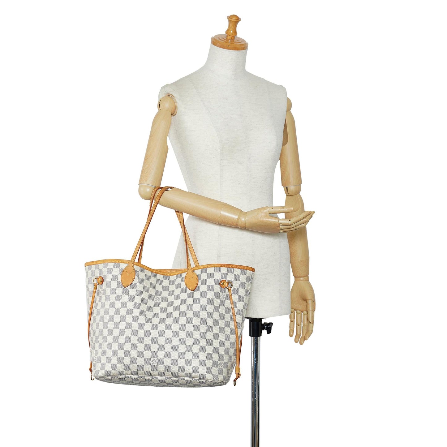 Louis Vuitton Damier Azur Neverfull MM (SHG-u11cM1)