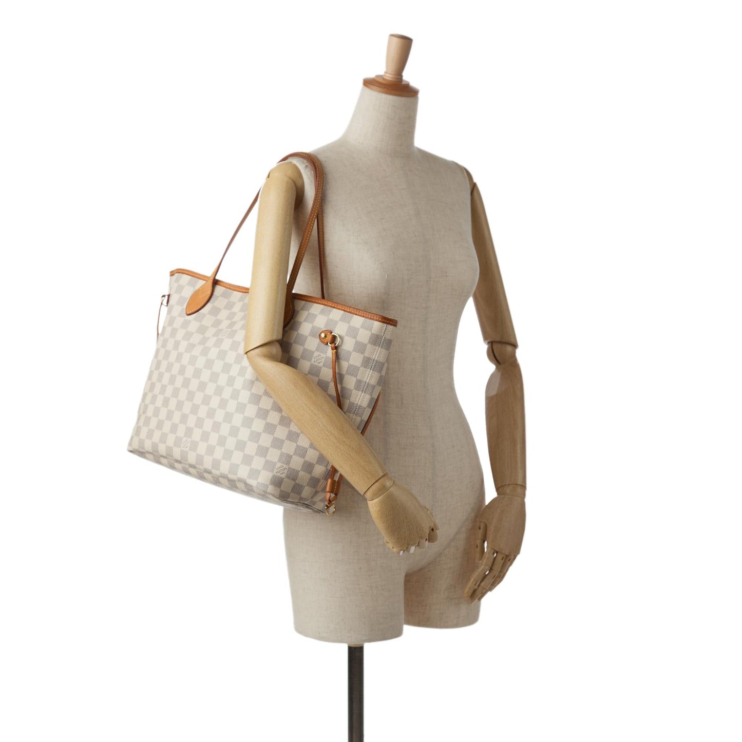 Louis Vuitton Damier Azur Neverfull MM (SHG-MylVWW)