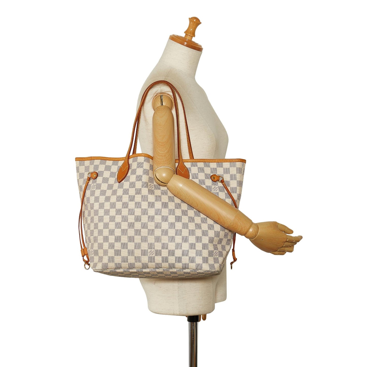 Louis Vuitton Damier Azur Neverfull MM (SHG-8UeuAu)