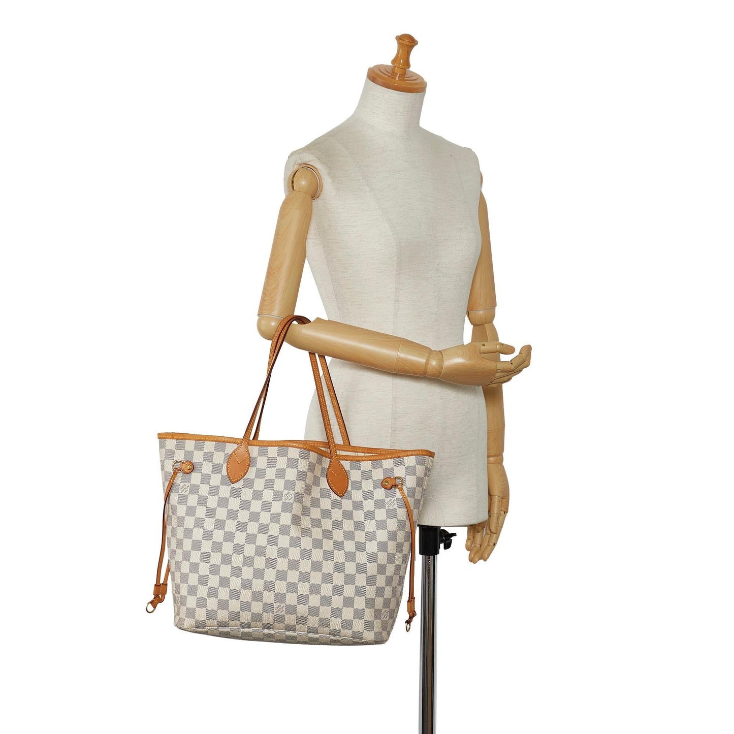 Louis Vuitton Damier Azur Neverfull MM (SHG-iZS69h)