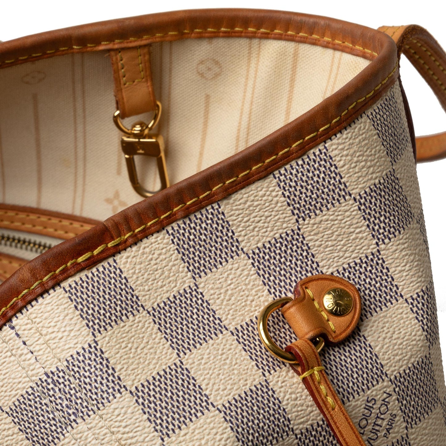 Louis Vuitton Damier Azur Neverfull MM (SHG-DI8exI)