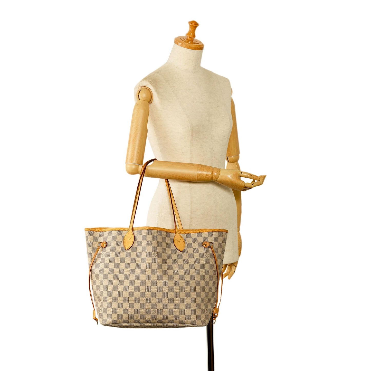Louis Vuitton Damier Azur Neverfull MM (SHG-ArwVWU)