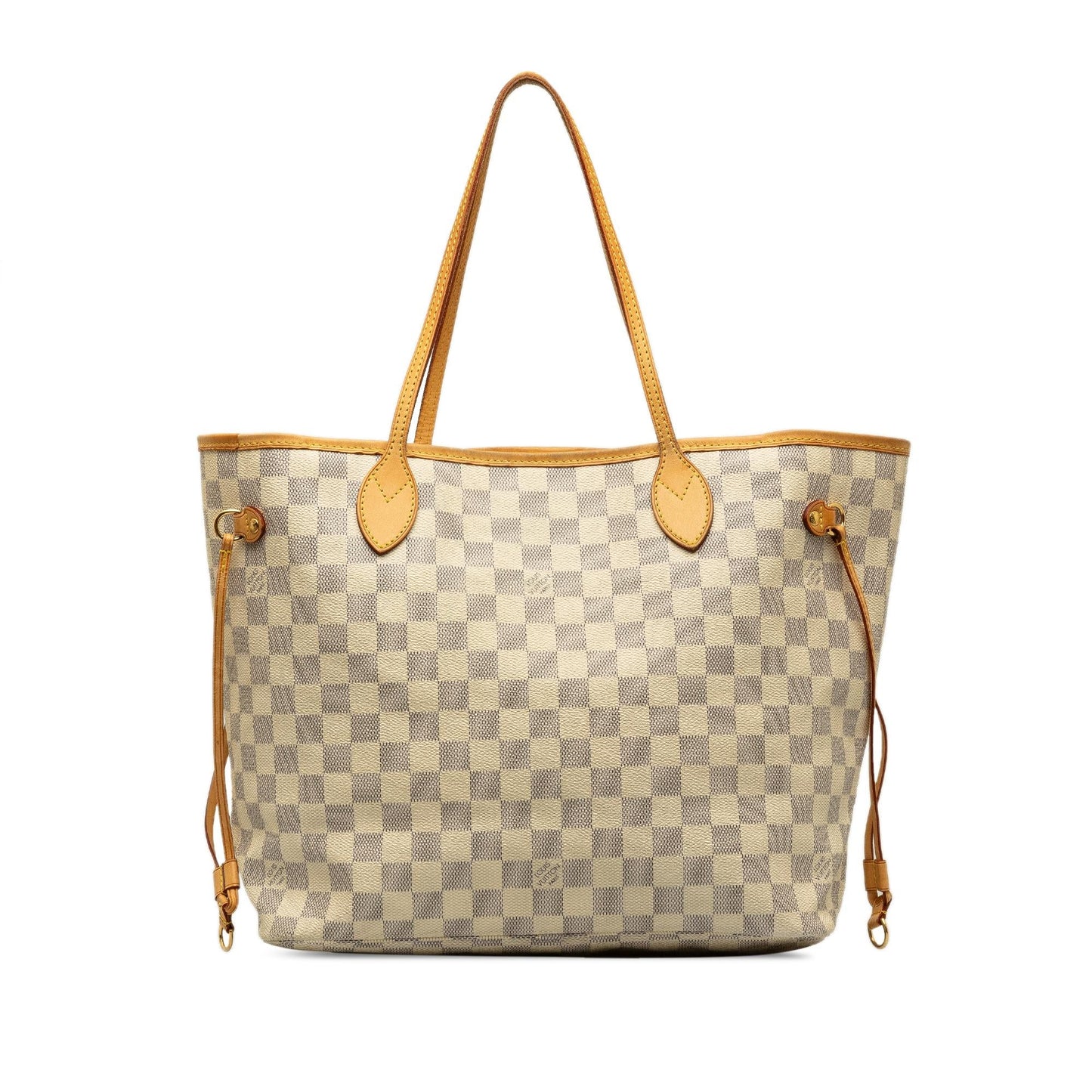 Louis Vuitton Damier Azur Neverfull MM (SHG-PxbWdh)