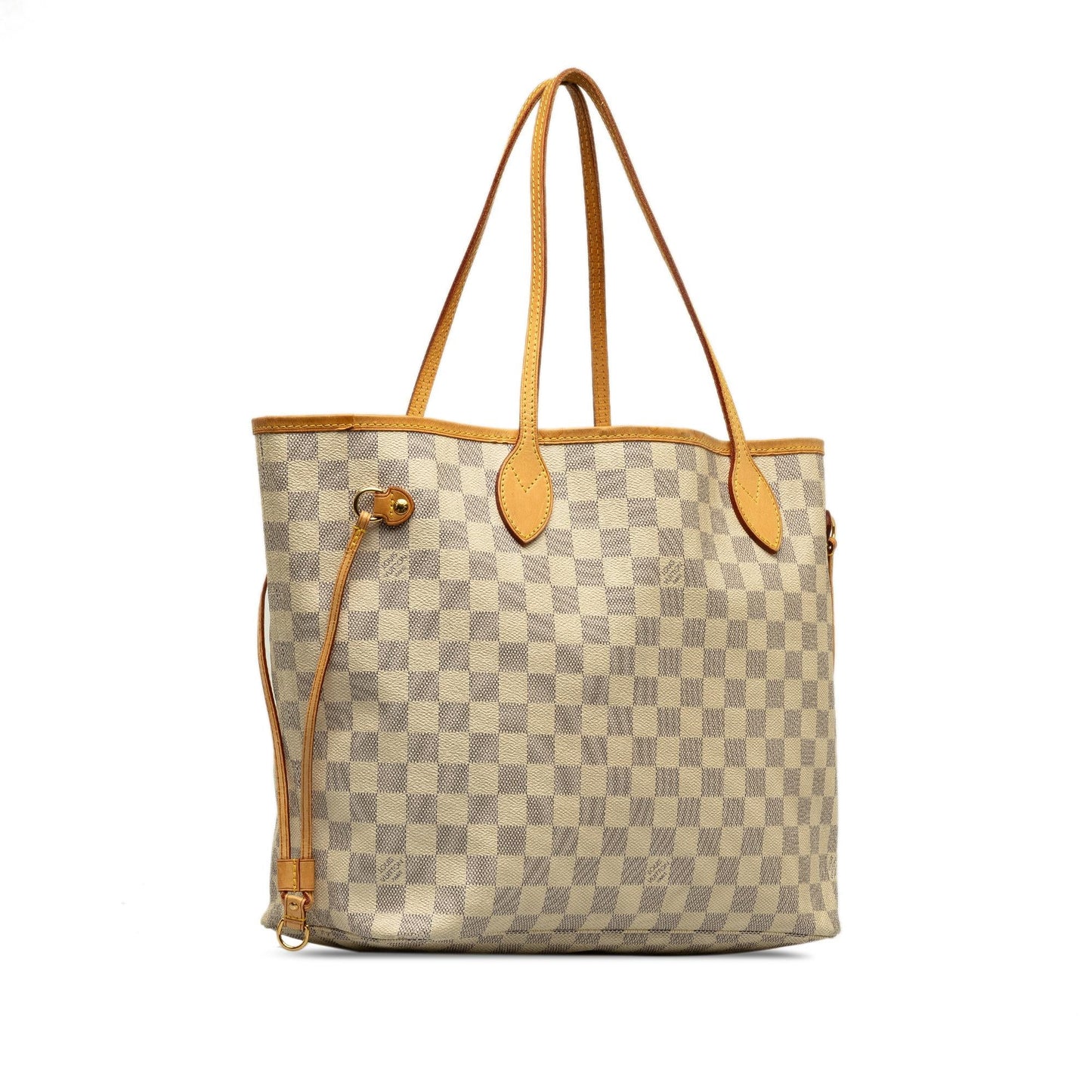 Louis Vuitton Damier Azur Neverfull MM (SHG-PxbWdh)
