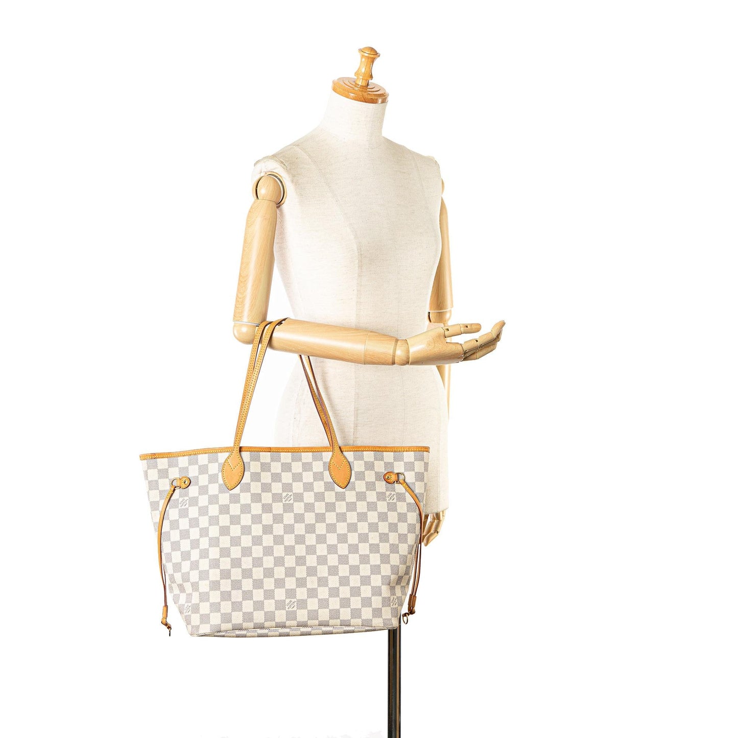 Louis Vuitton Damier Azur Neverfull MM (SHG-J9aUiP)