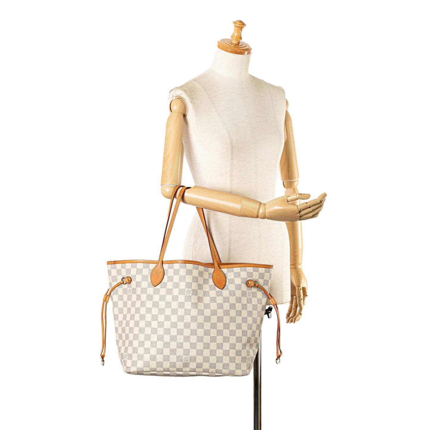 Louis Vuitton Damier Azur Neverfull MM (SHG-4kQ0CQ)