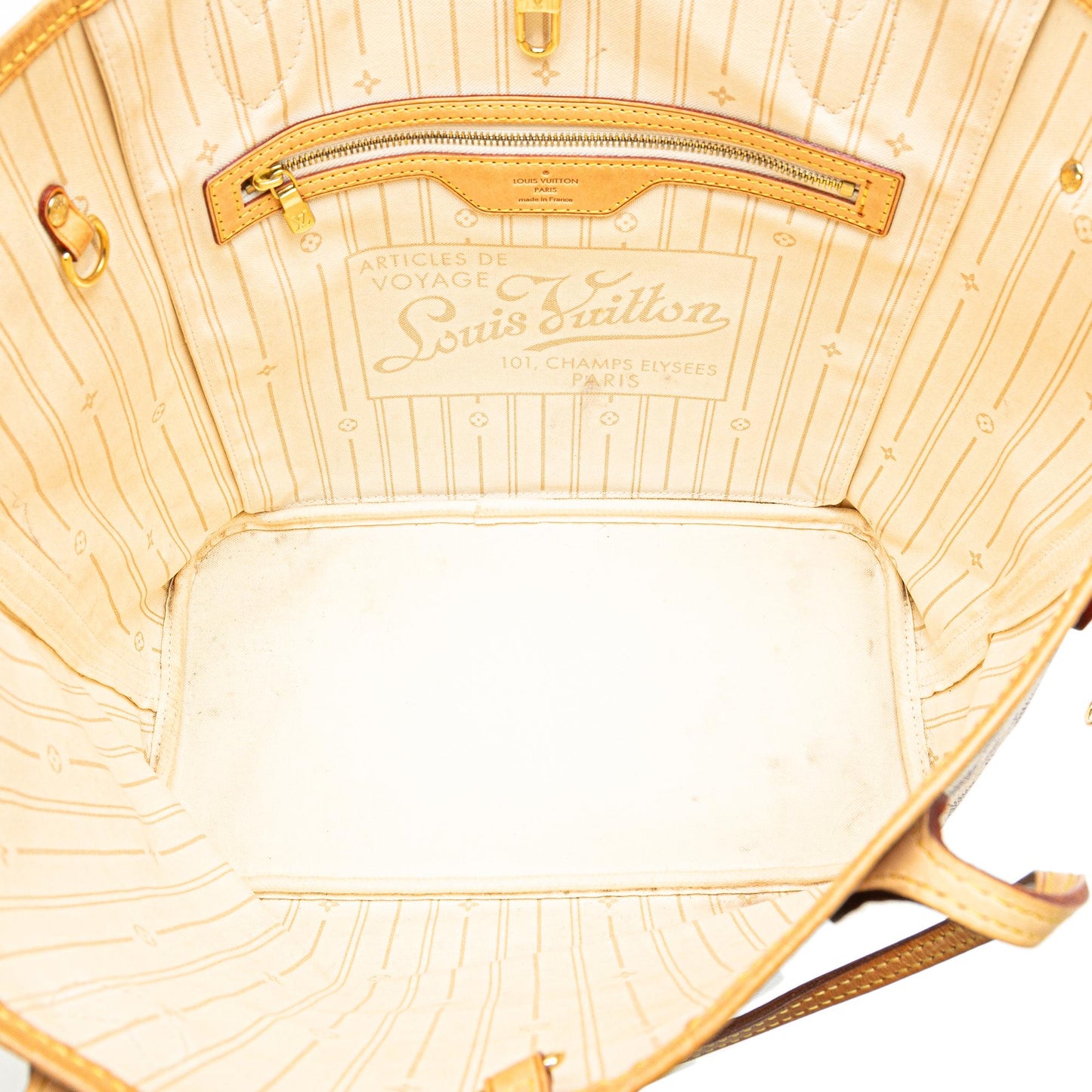 Louis Vuitton Damier Azur Neverfull MM (SHG-5AZQQB)