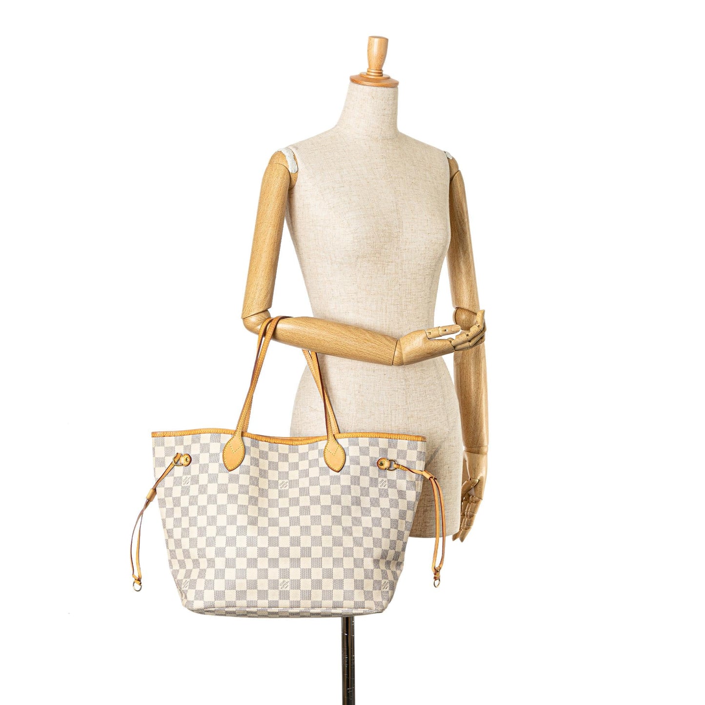 Louis Vuitton Damier Azur Neverfull MM (SHG-5AZQQB)