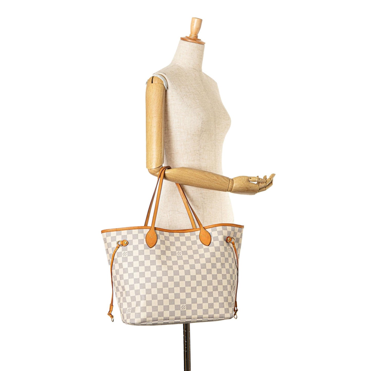 Louis Vuitton Damier Azur Neverfull MM (SHG-MSuHZe)