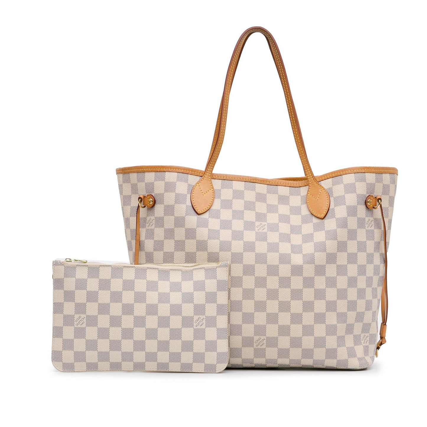 Louis Vuitton Damier Azur Neverfull MM (SHG-NO1pMI)