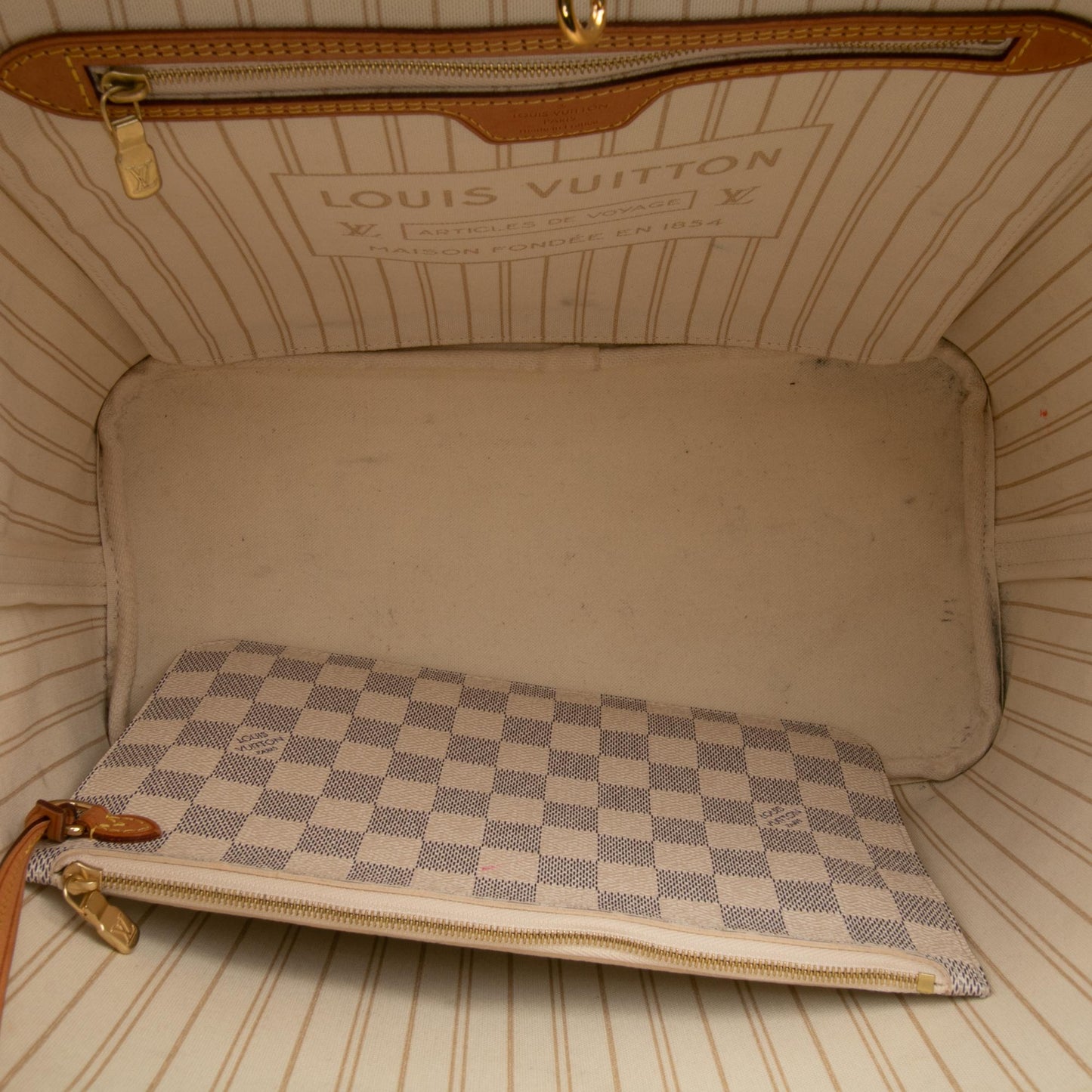 Louis Vuitton Damier Azur Neverfull MM