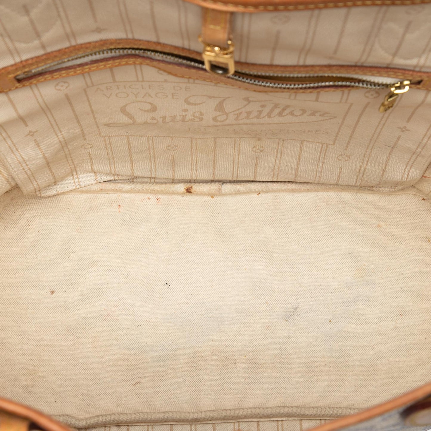 Louis Vuitton Damier Azur Neverfull MM