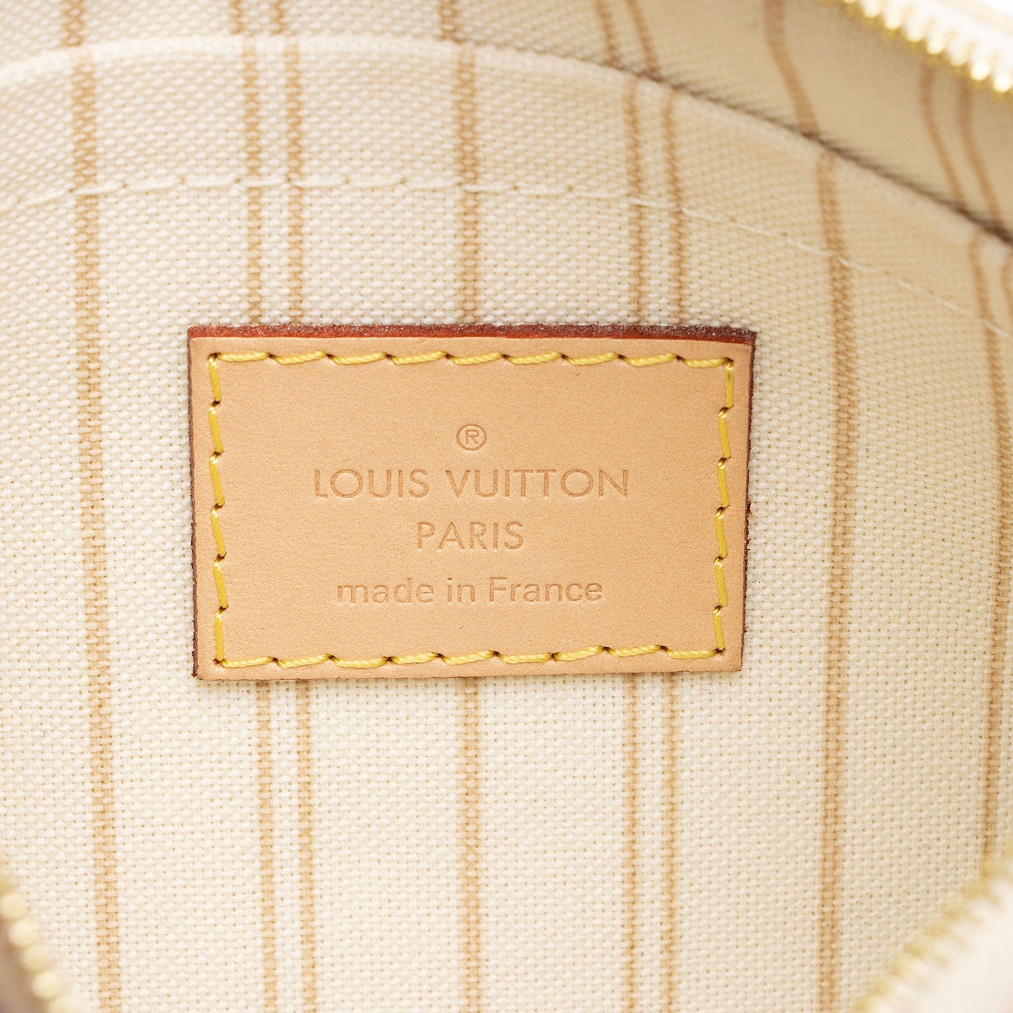 Louis Vuitton Damier Azur Neverfull PM Pochette