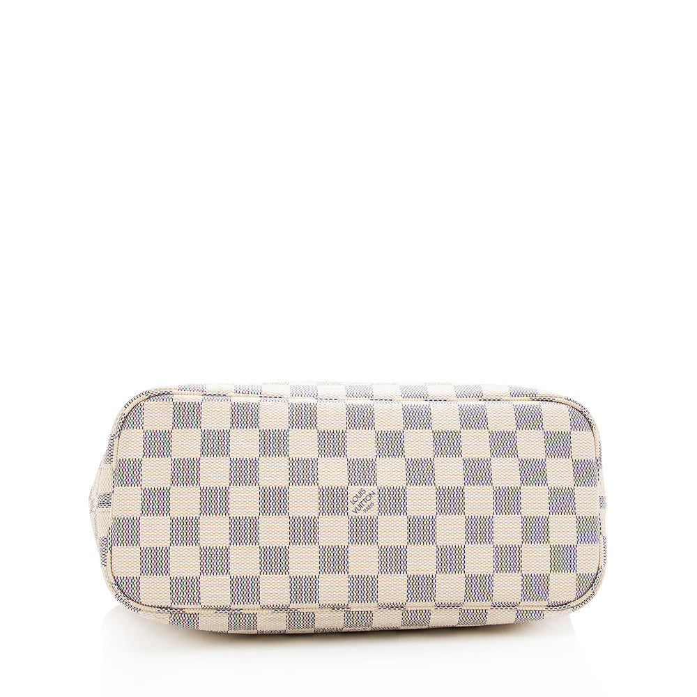 Louis Vuitton Damier Azur Neverfull PM Tote -  (SHF-19639)