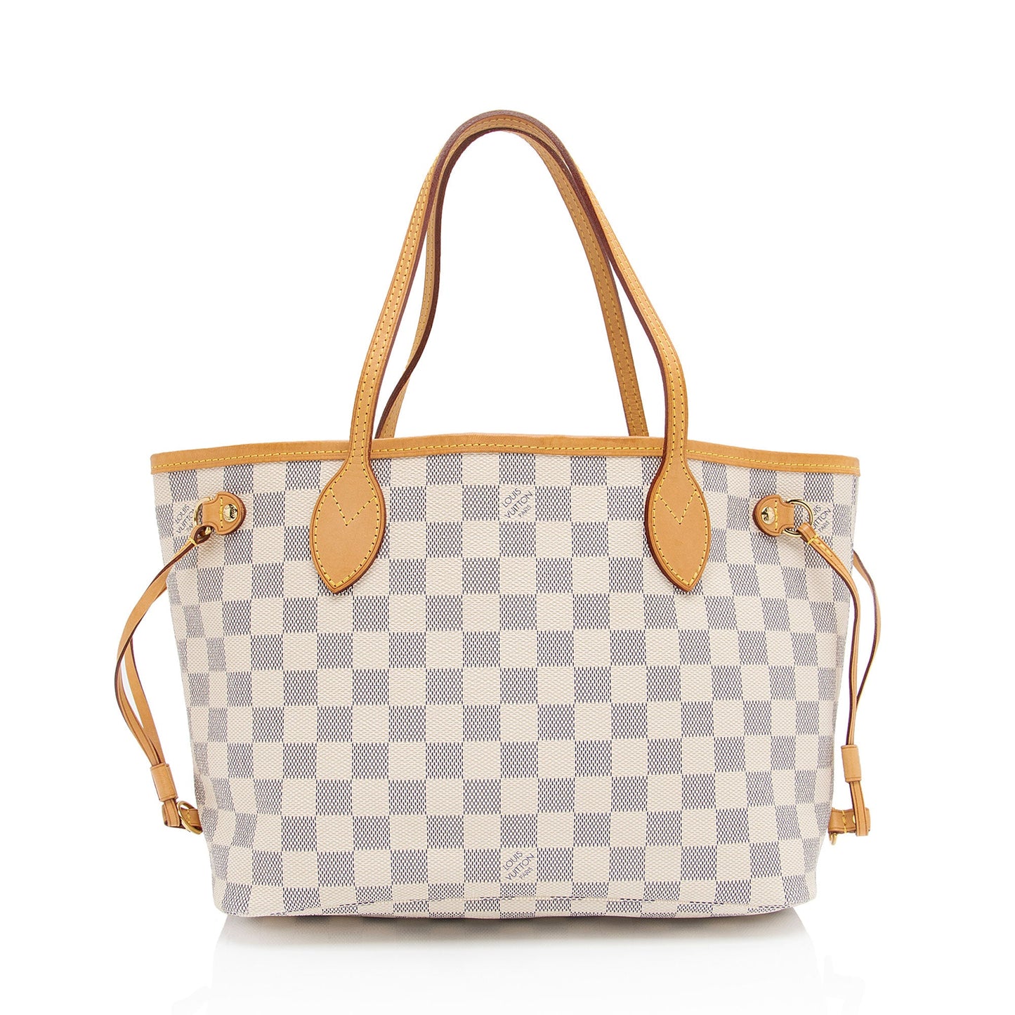 Louis Vuitton Damier Azur Neverfull PM Tote (SHF-EDzBxL)