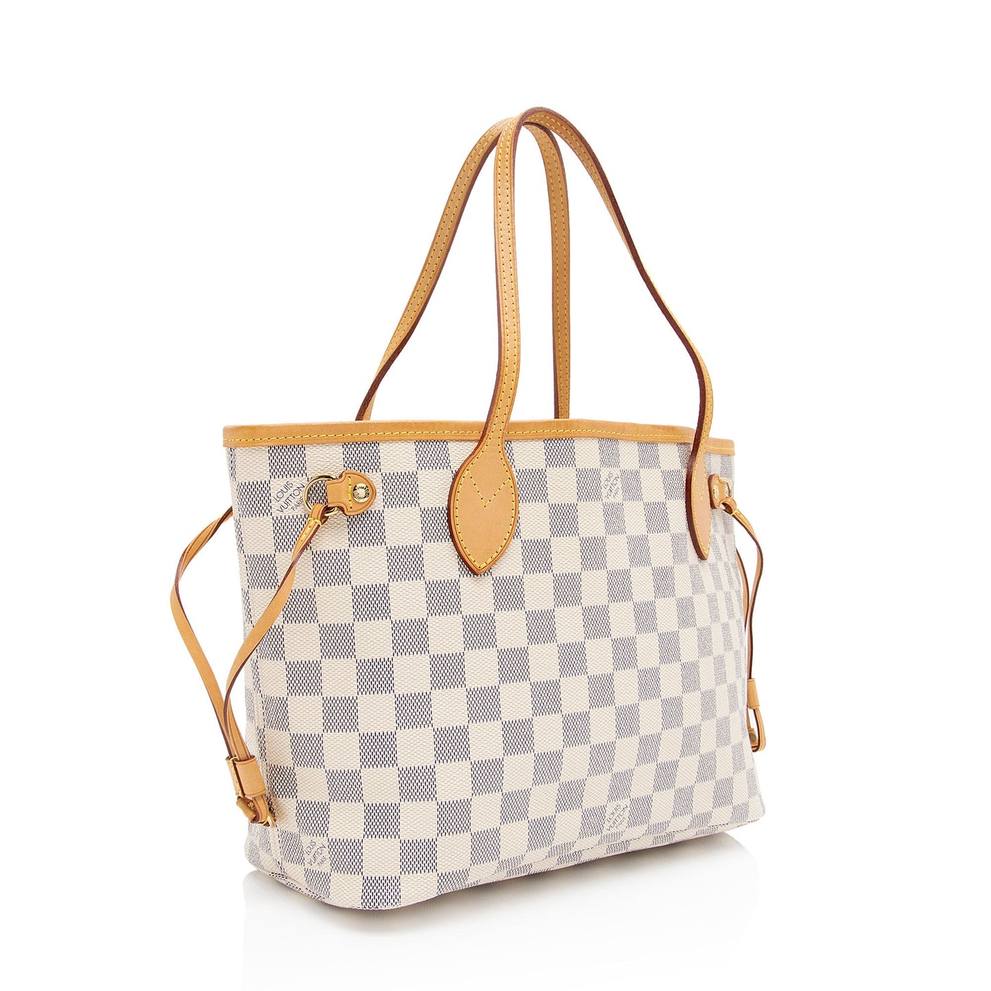 Louis Vuitton Damier Azur Neverfull PM Tote (SHF-EDzBxL)