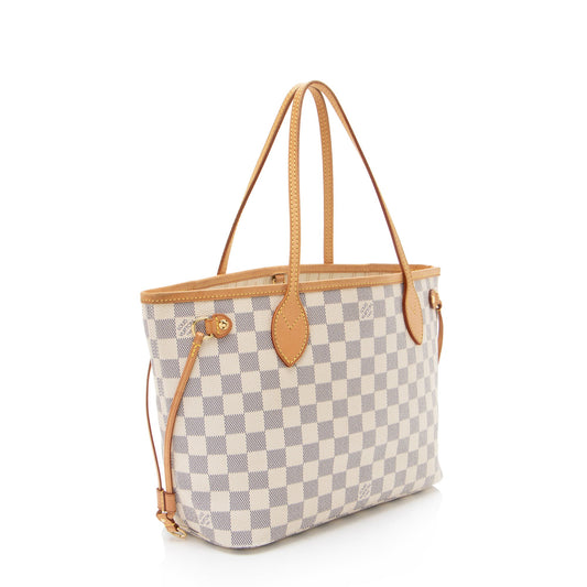 Louis Vuitton Damier Azur Neverfull PM Tote