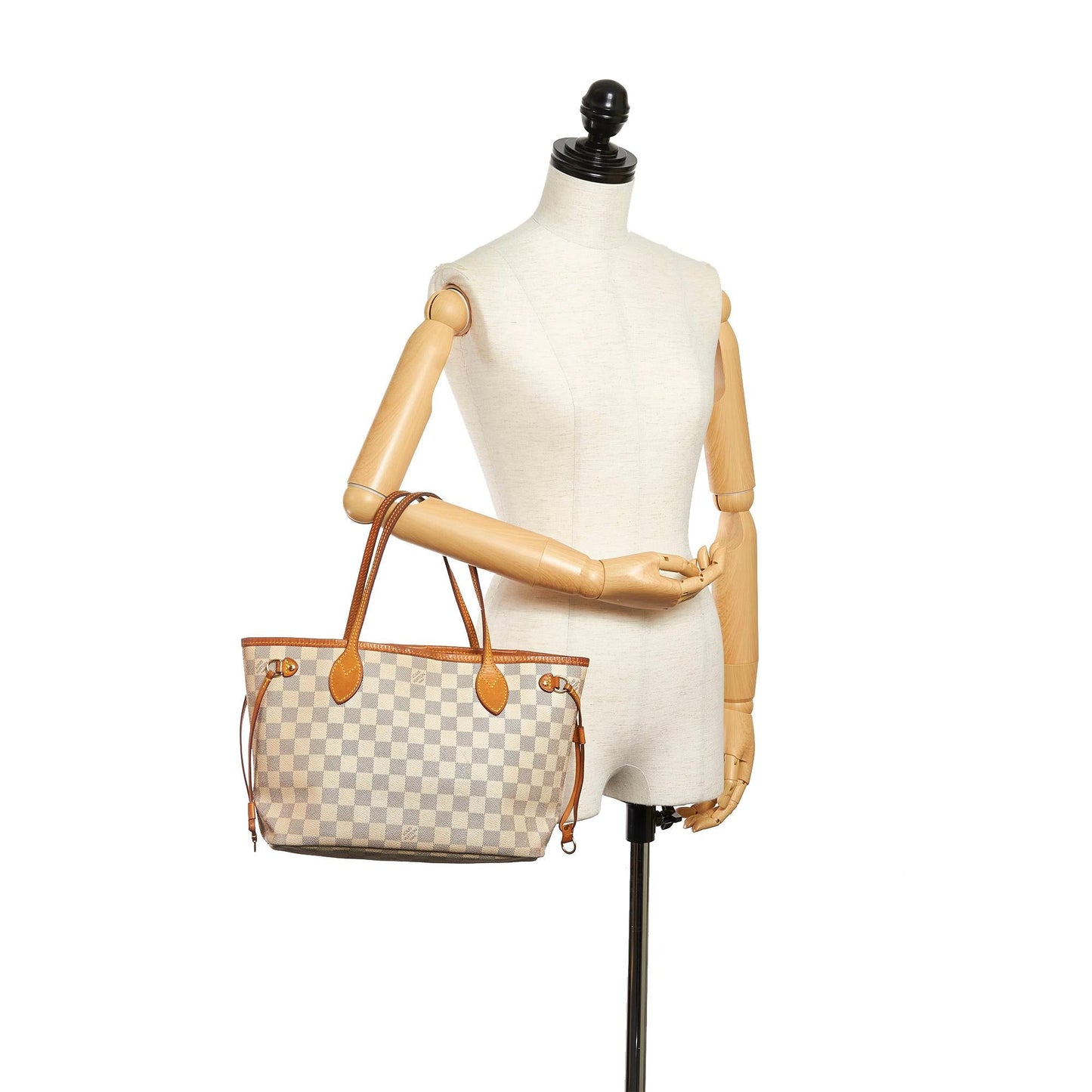 Louis Vuitton Damier Azur Neverfull PM (SHG-30237)