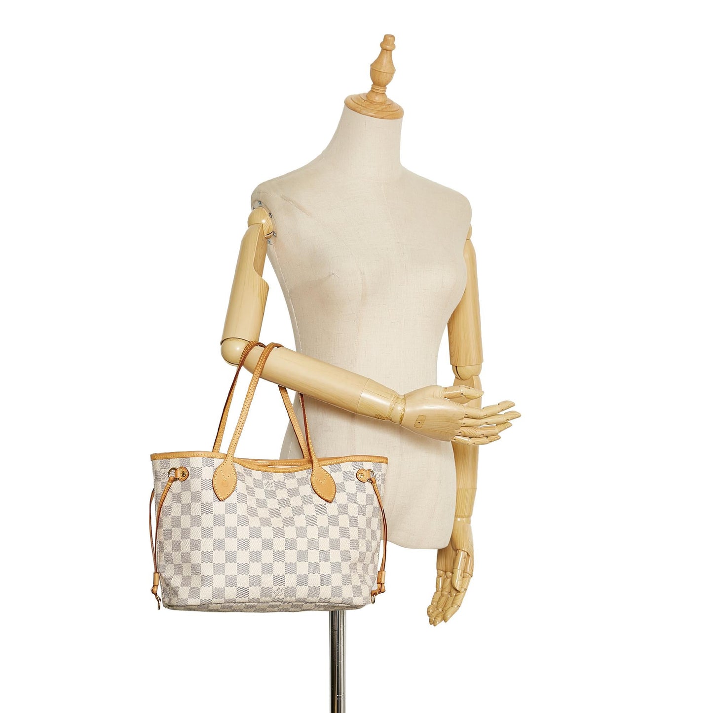 Louis Vuitton Damier Azur Neverfull PM (SHG-1qRsmn)