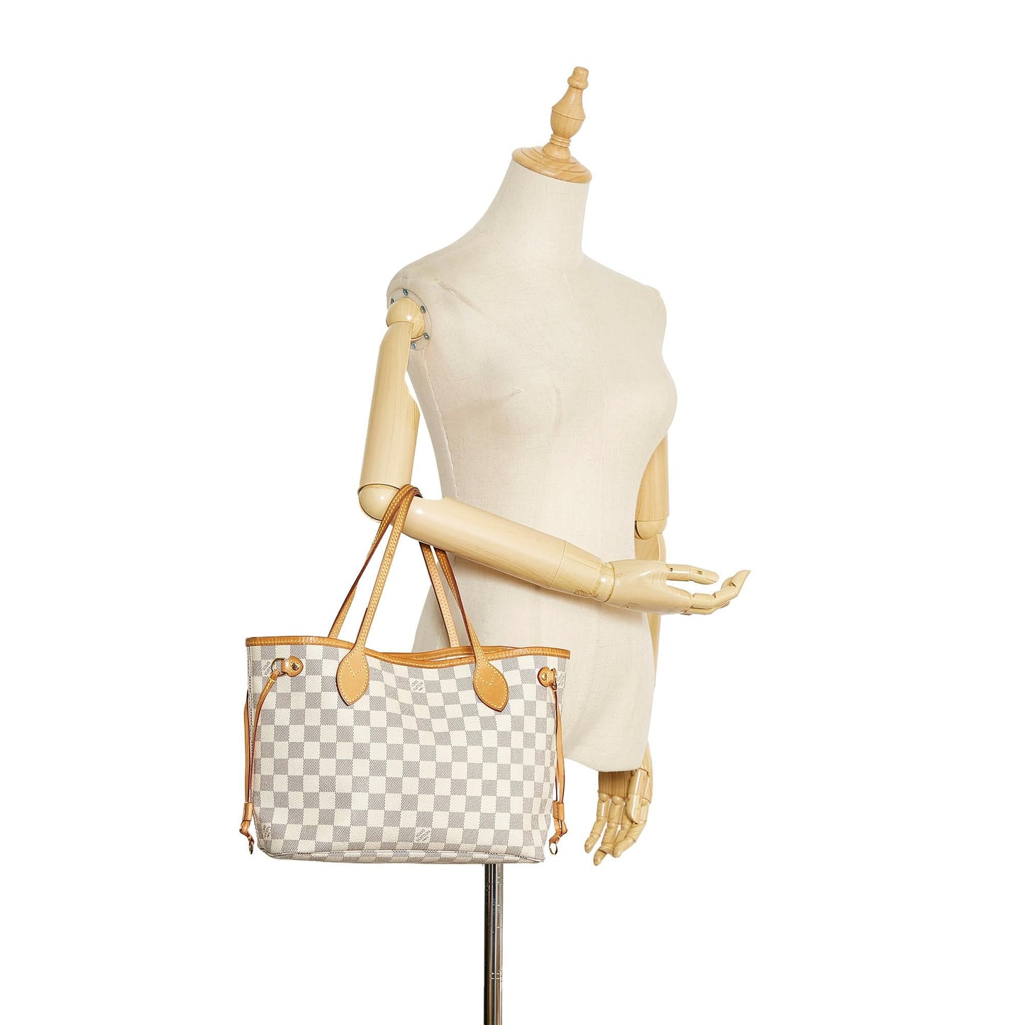Louis Vuitton Damier Azur Neverfull PM (SHG-DkpcQA)