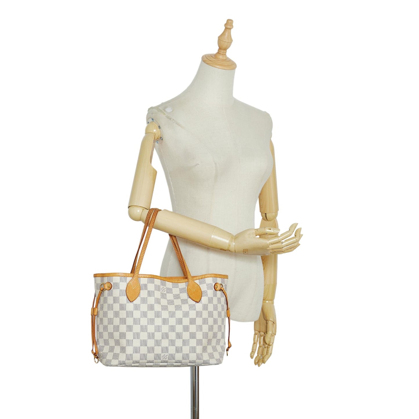 Louis Vuitton Damier Azur Neverfull PM (SHG-jAxlBE)