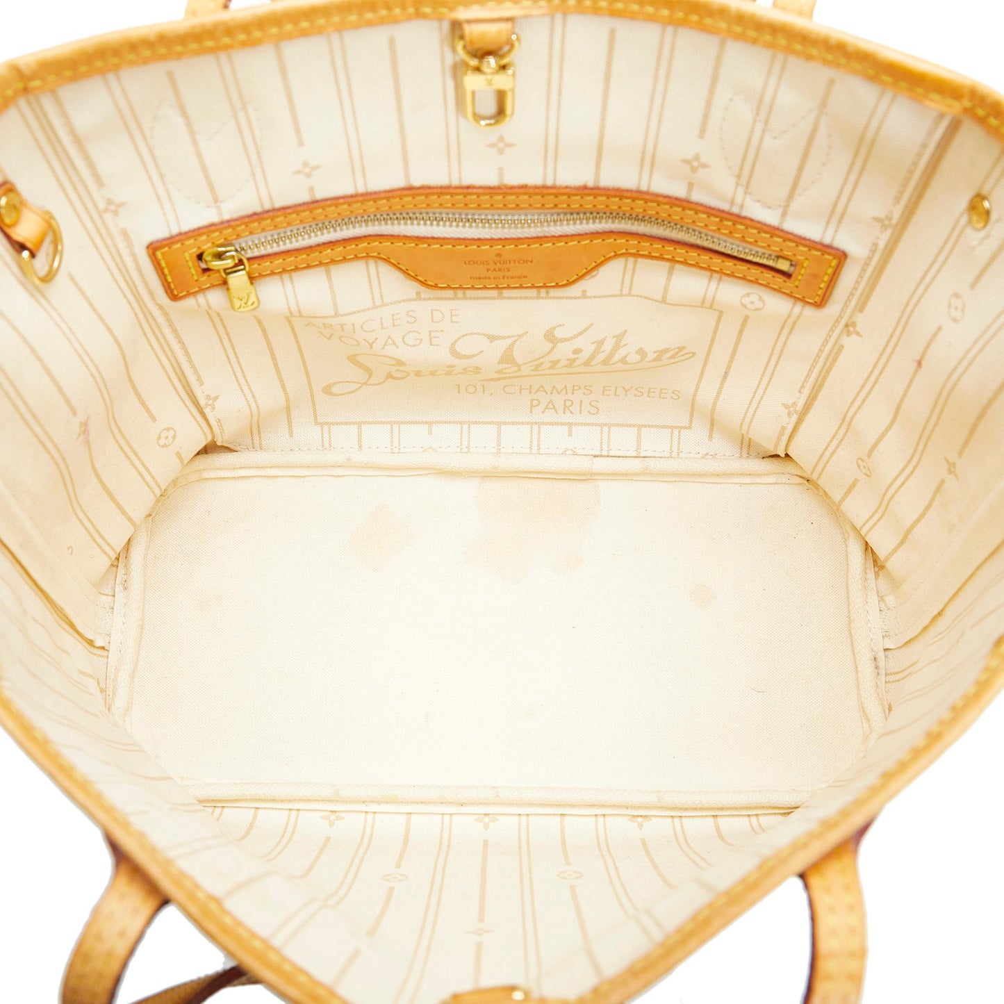 Louis Vuitton Damier Azur Neverfull PM (SHG-Qlb2rq)