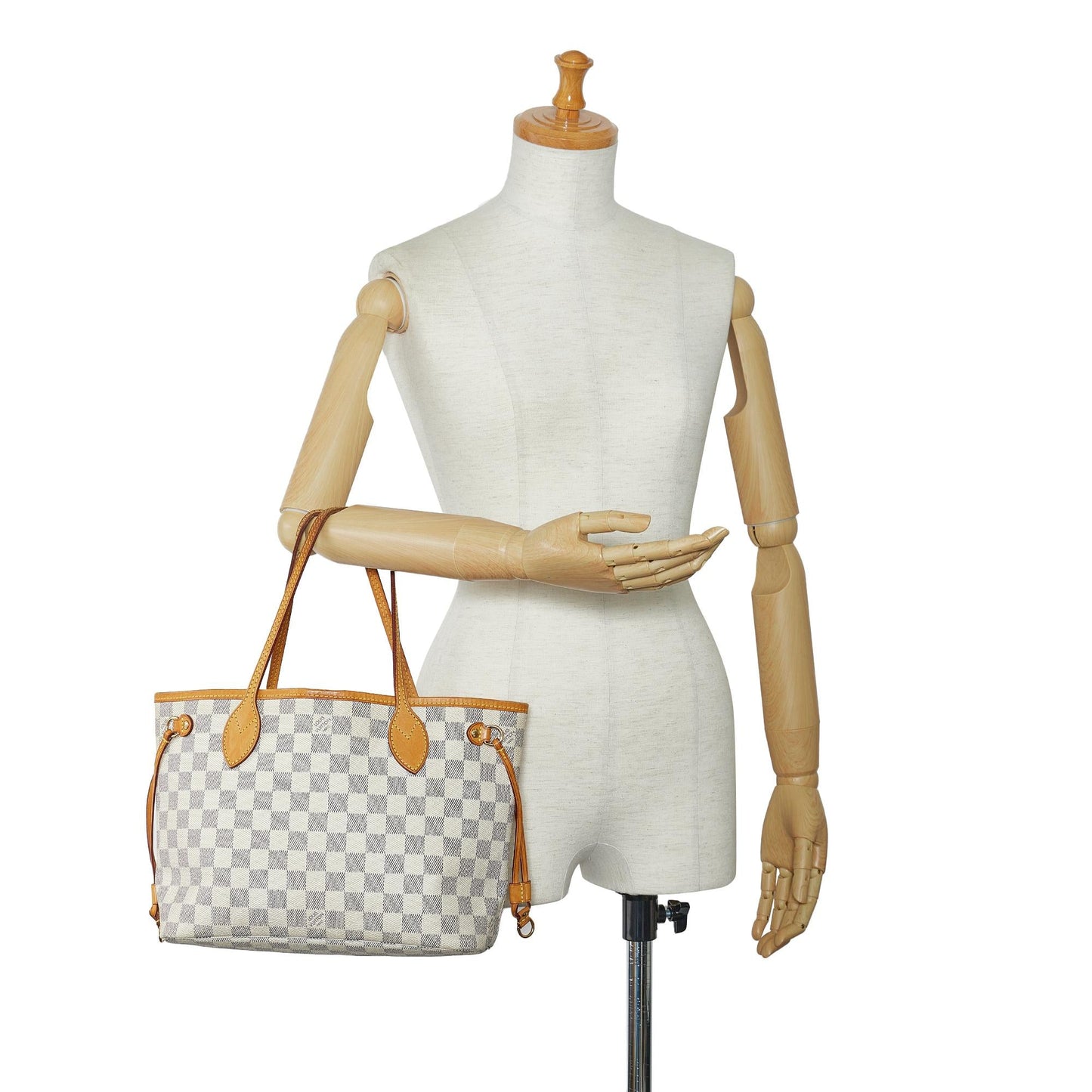 Louis Vuitton Damier Azur Neverfull PM (SHG-PzC0fy)