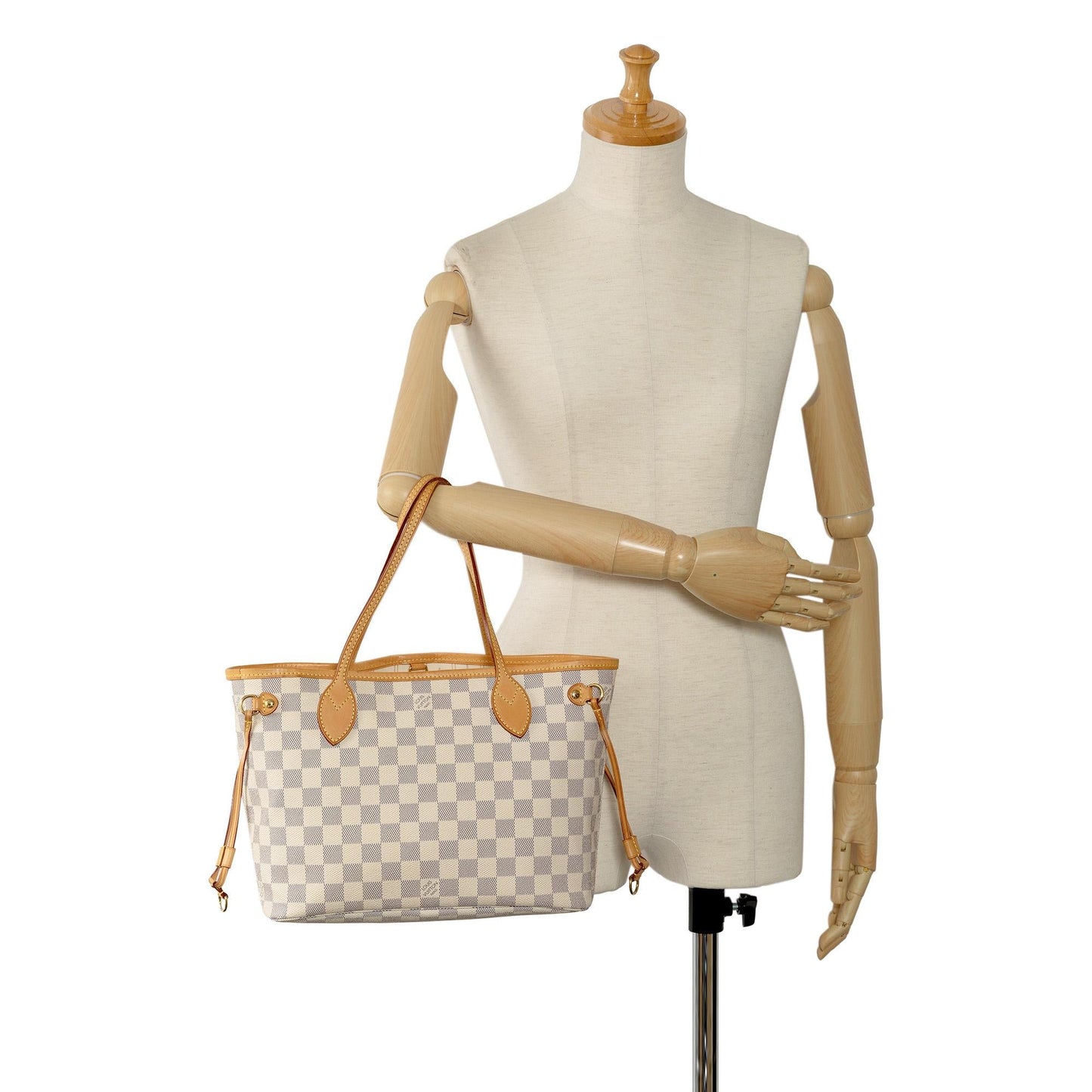 Louis Vuitton Damier Azur Neverfull PM (SHG-me49tu)