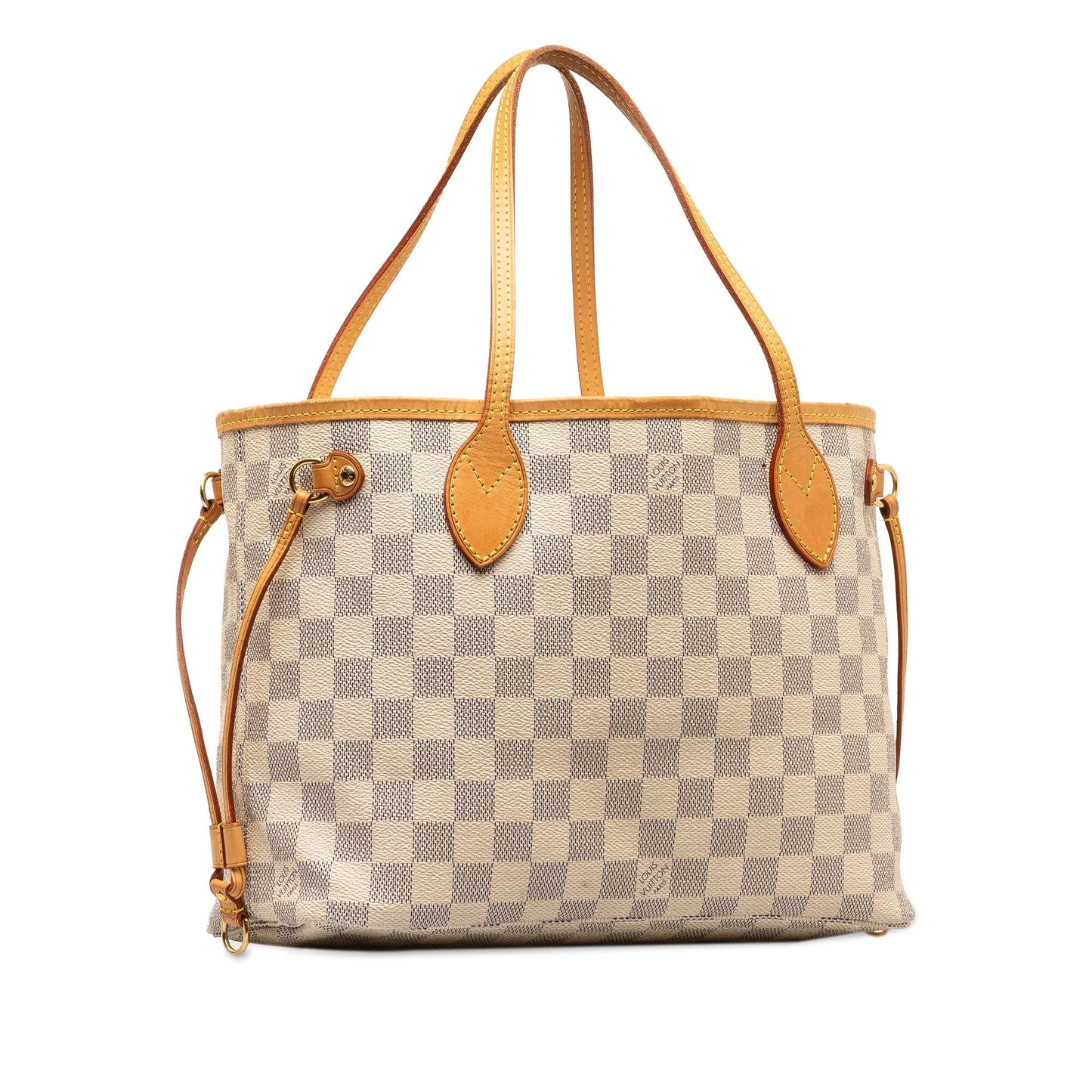 Louis Vuitton Damier Azur Neverfull PM (SHG-JeBr2j)