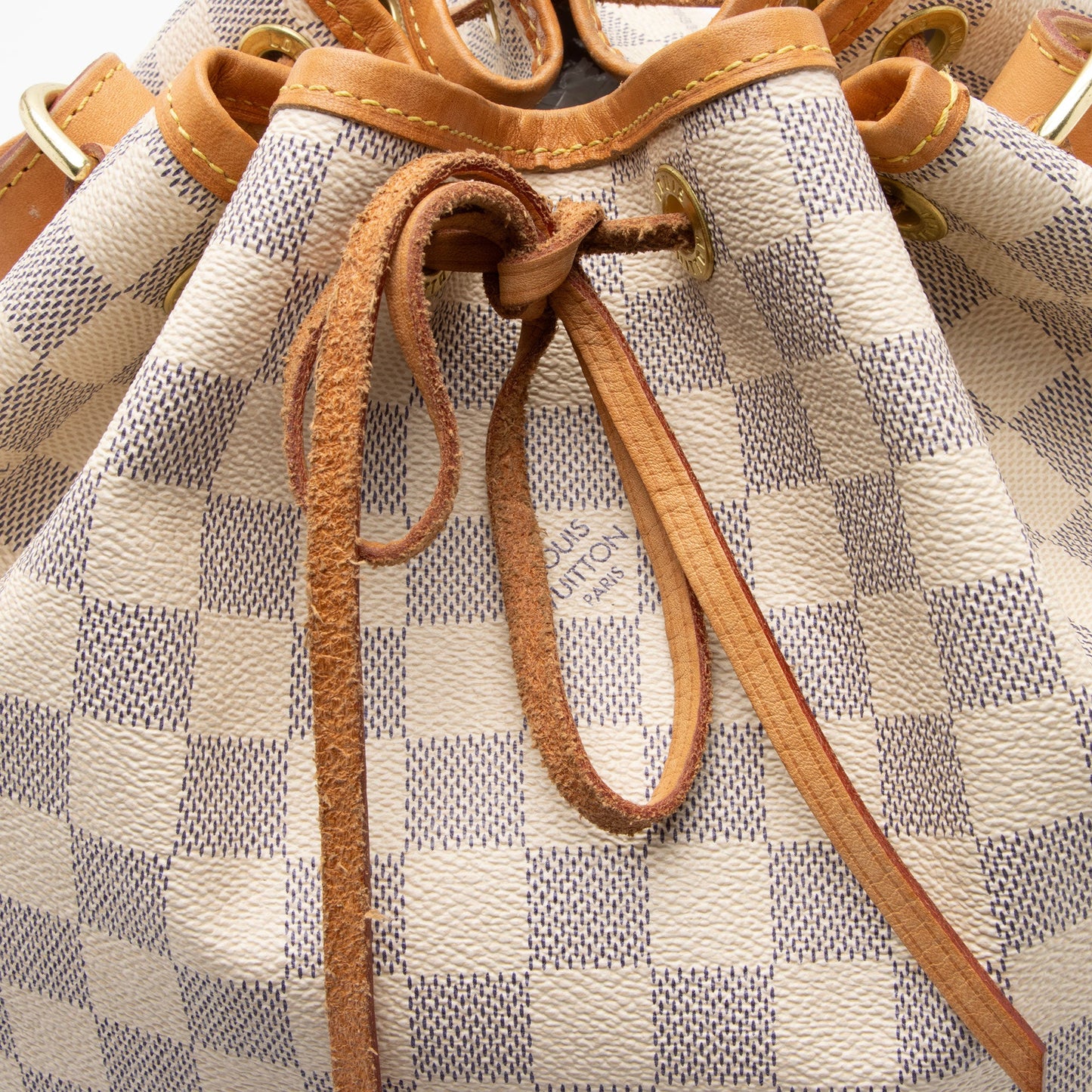Louis Vuitton Damier Azur Noe Shoulder Bag (SHF-ICAM1a)