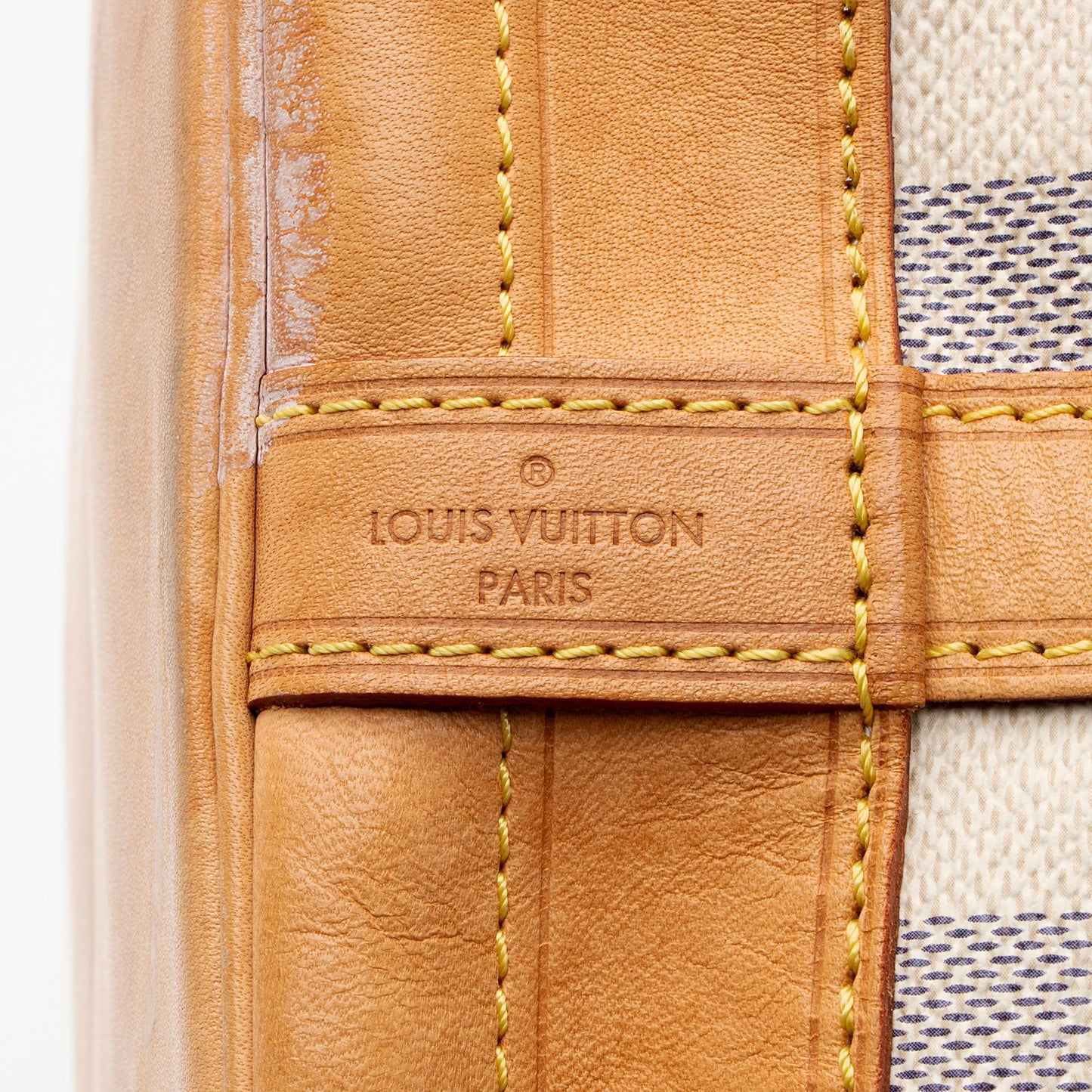 Louis Vuitton Damier Azur Noe Shoulder Bag (SHF-ICAM1a)
