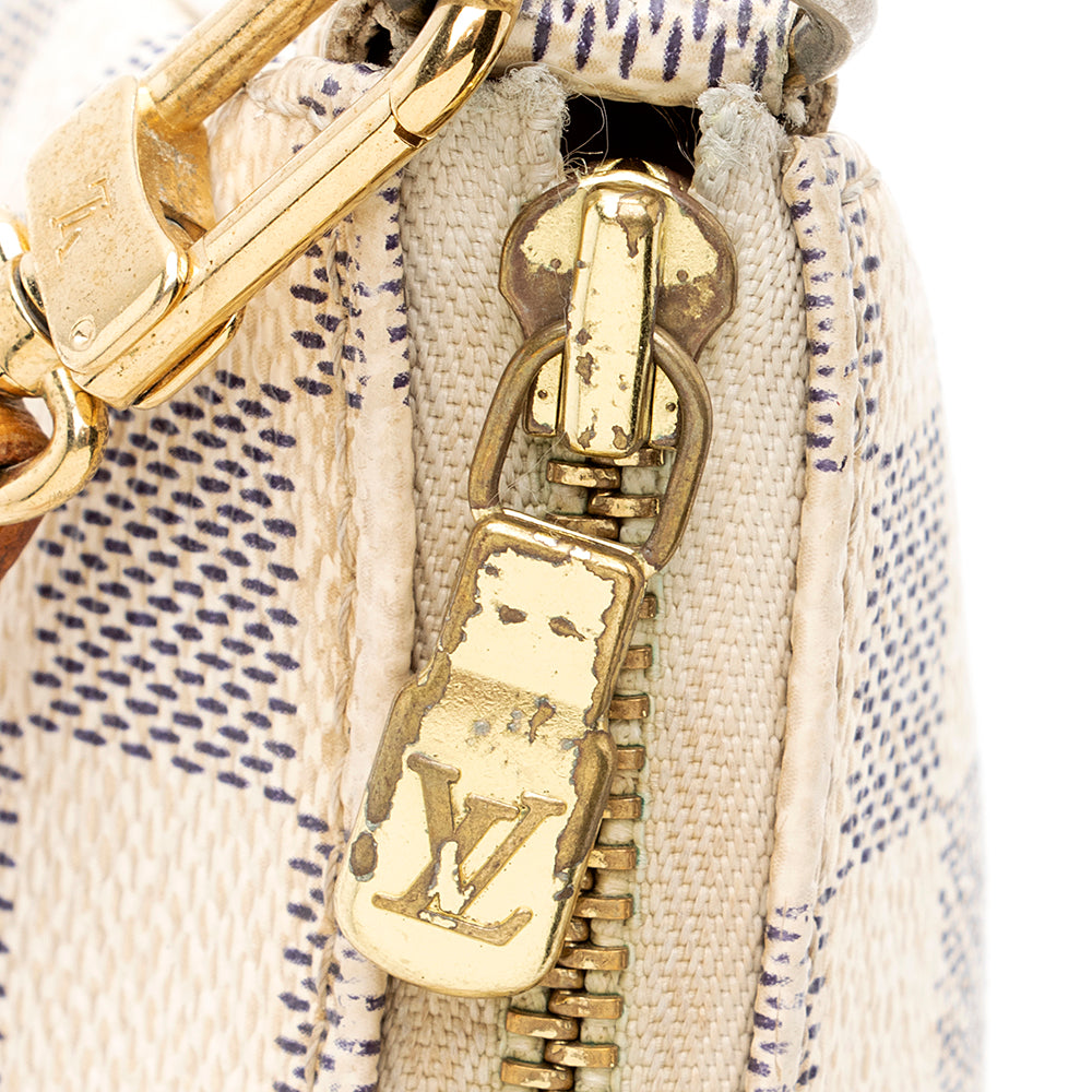 Louis Vuitton Damier Azur Pochette Accessoires -  (SHF-19120)