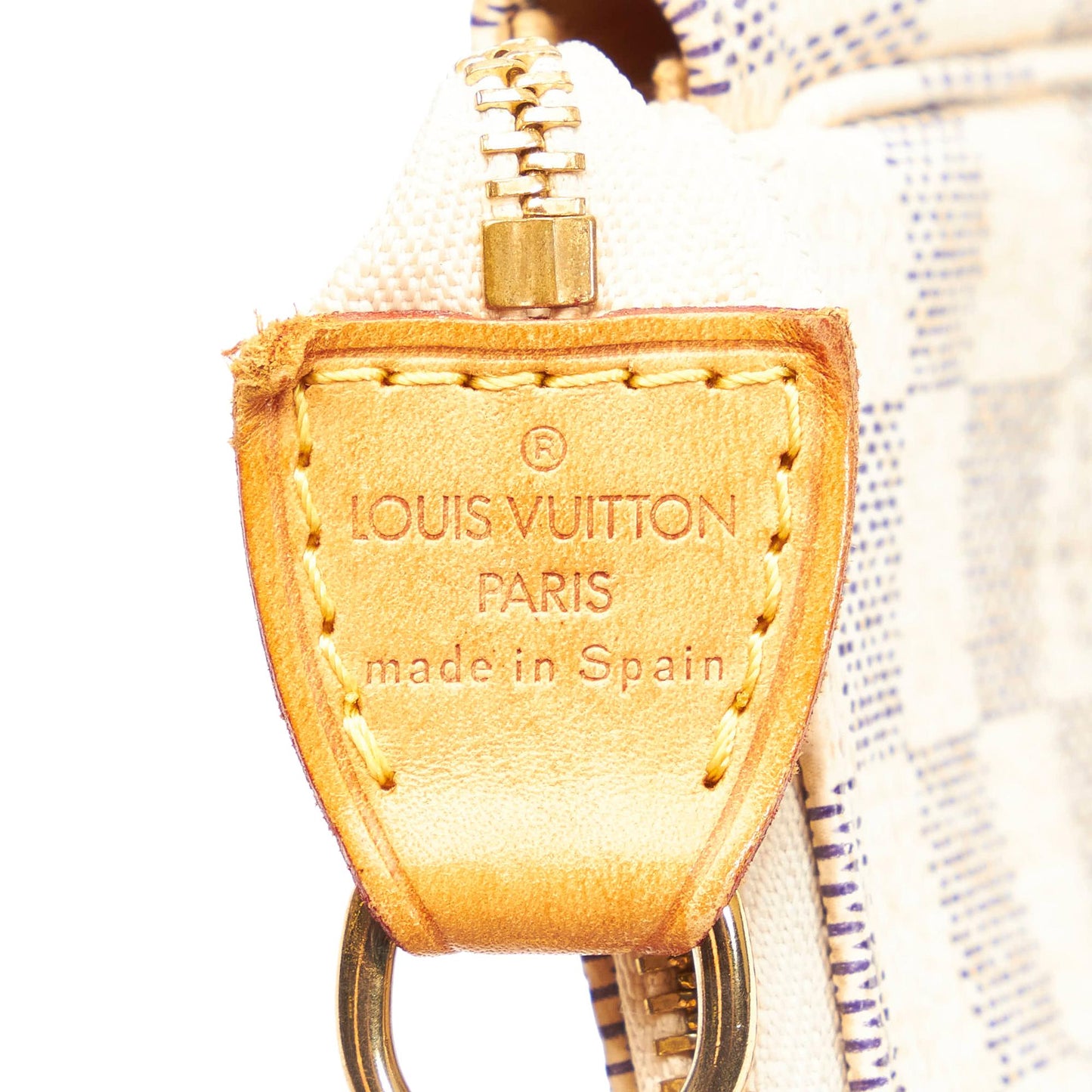 Louis Vuitton Damier Azur Pochette Accessoires (SHG-33721)
