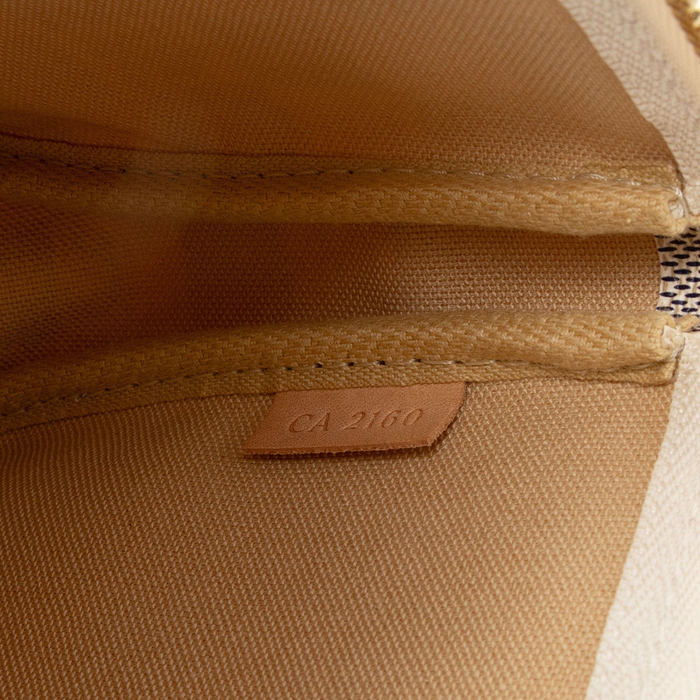 Louis Vuitton Damier Azur Pochette Accessoires (SHF-qHBRks)