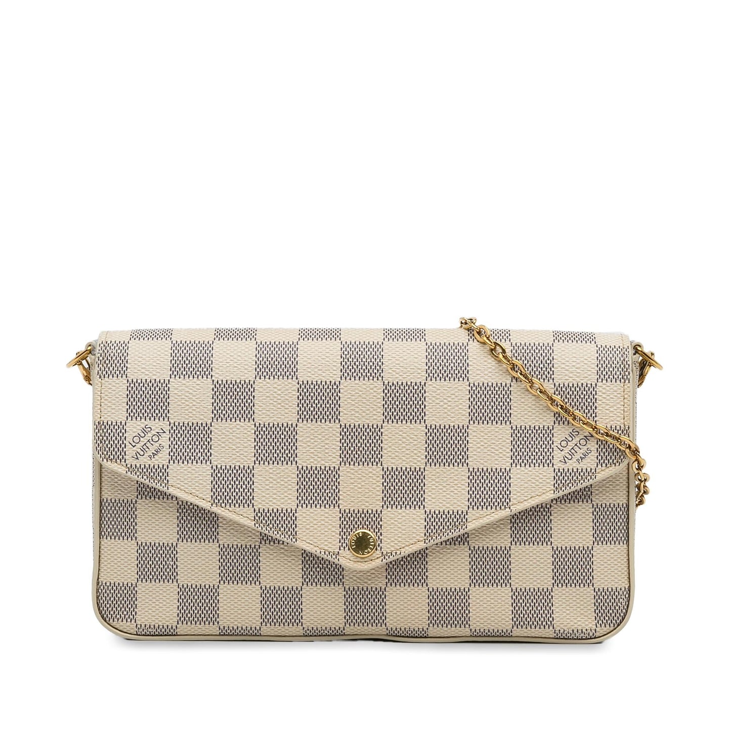 Louis Vuitton Damier Azur Pochette Felicie (SHG-4bbF2F)
