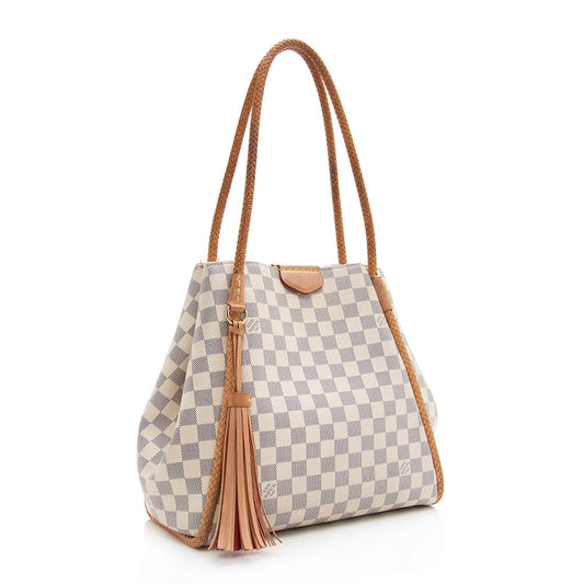 Louis Vuitton Damier Azur Propriano Tote -  (SHF-19542)