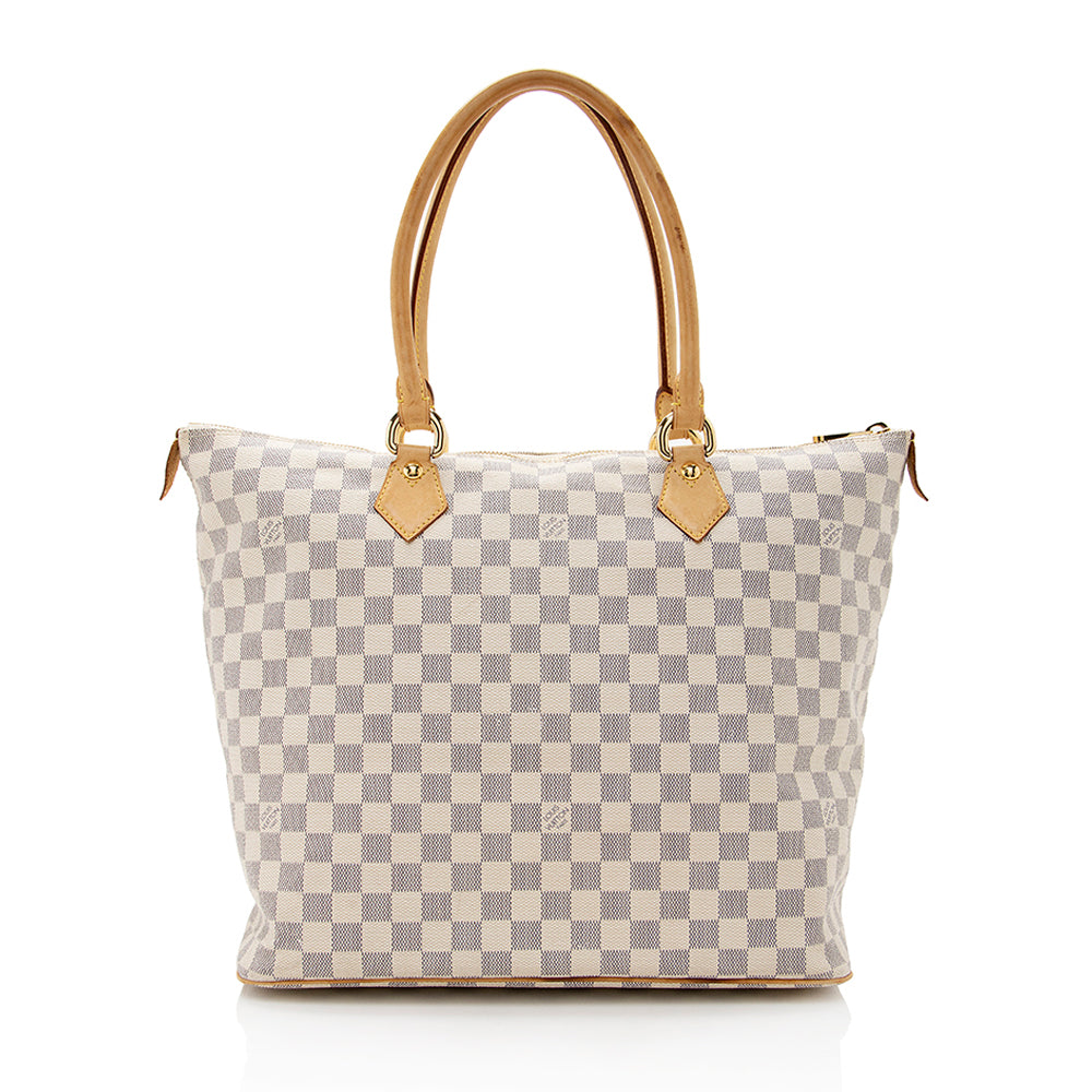 Louis Vuitton Damier Azur Saleya GM Tote (SHF-19414)