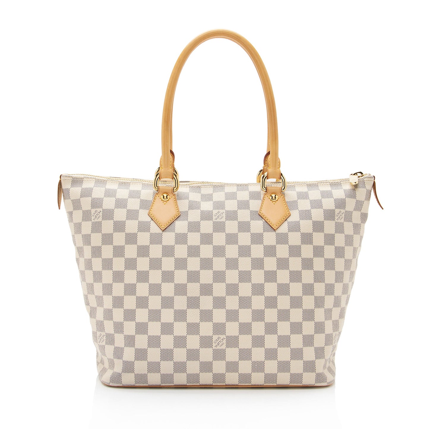 Louis Vuitton Damier Azur Saleya MM Tote (SHF-JjqKAR)