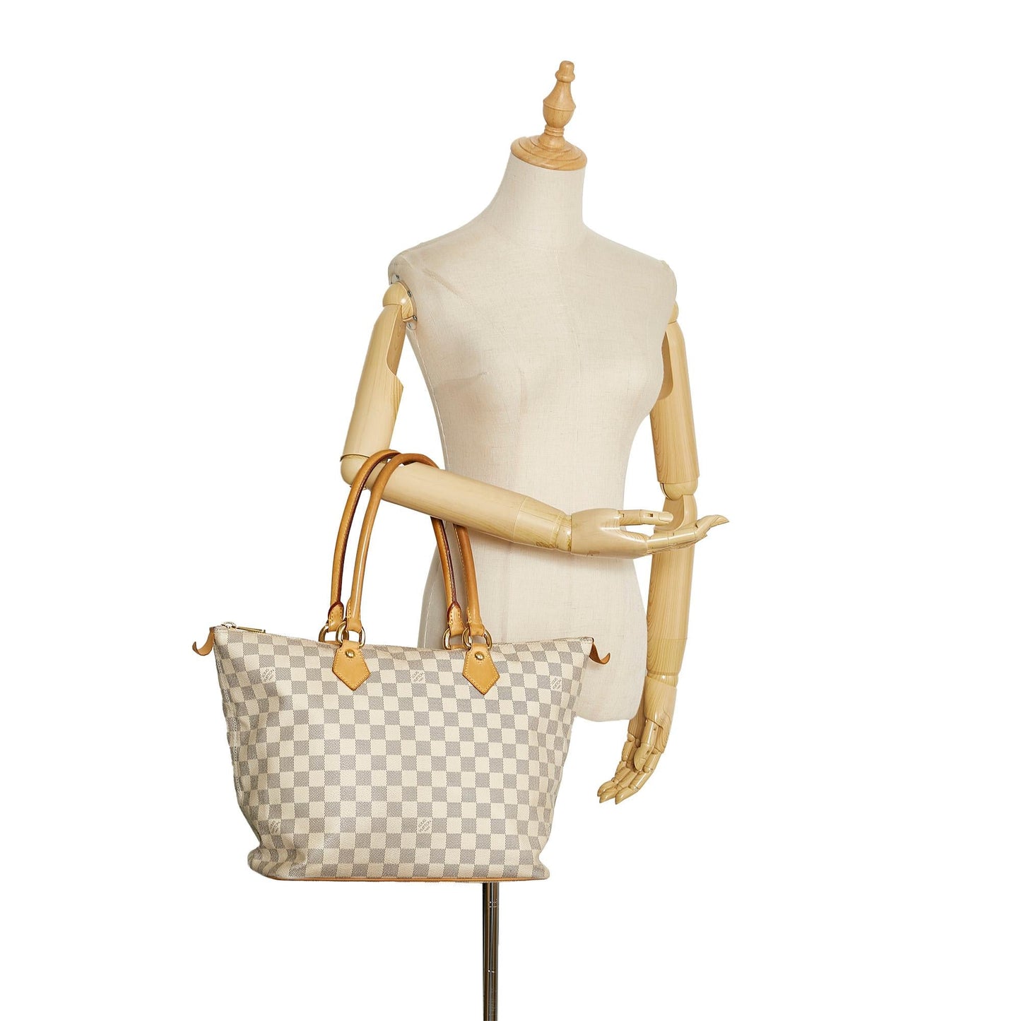 Louis Vuitton Damier Azur Saleya MM (SHG-37807)