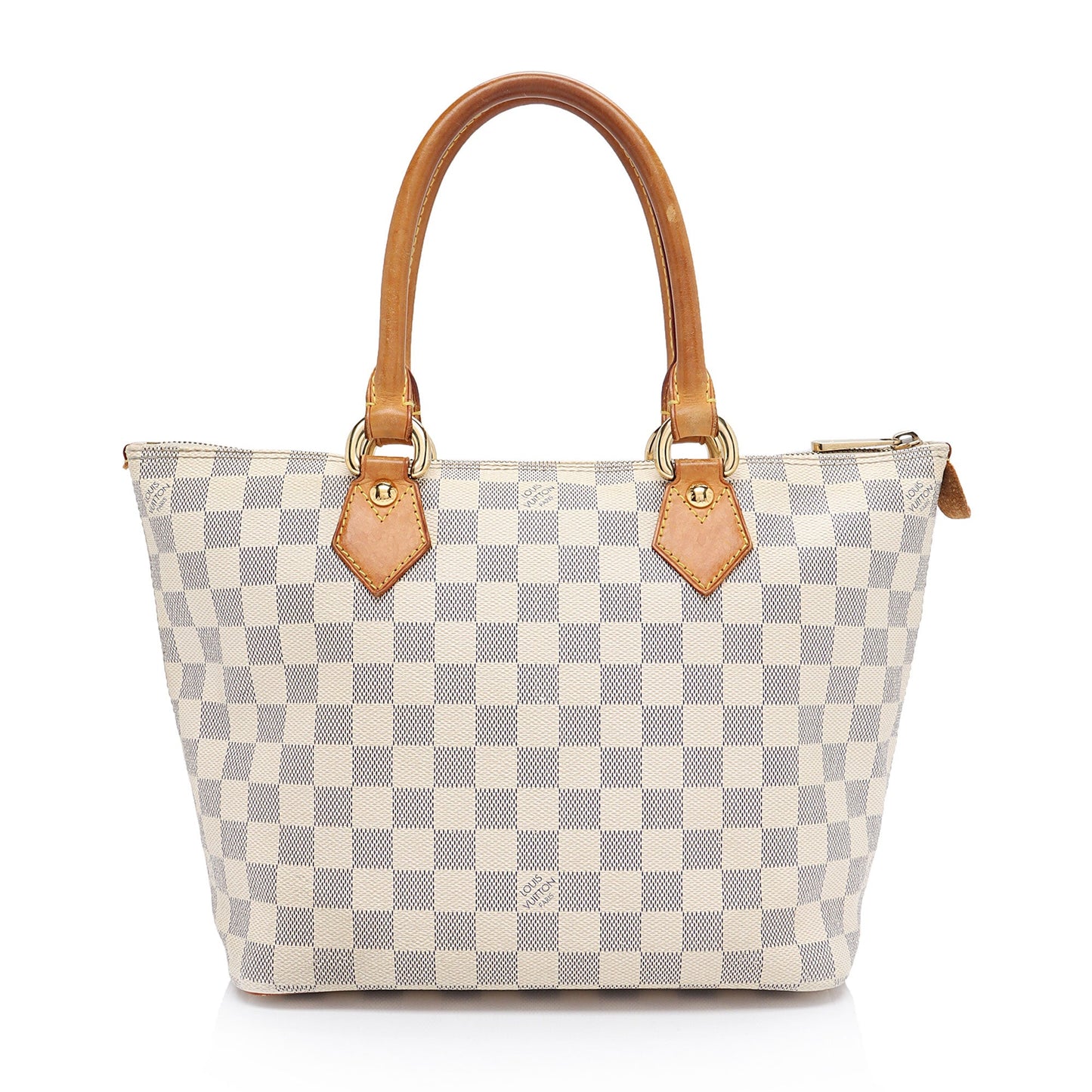 Louis Vuitton Damier Azur Saleya PM Tote -  (SHF-6lMBDG)