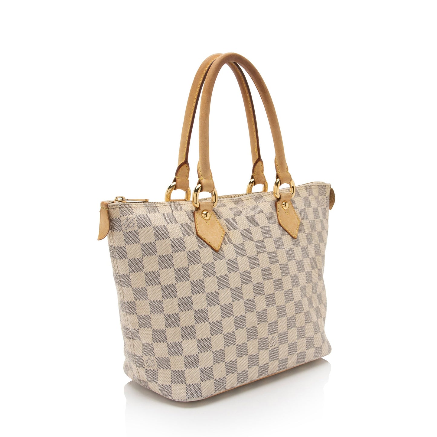 Louis Vuitton Damier Azur Saleya PM Tote -  (SHF-Z0AWuu)