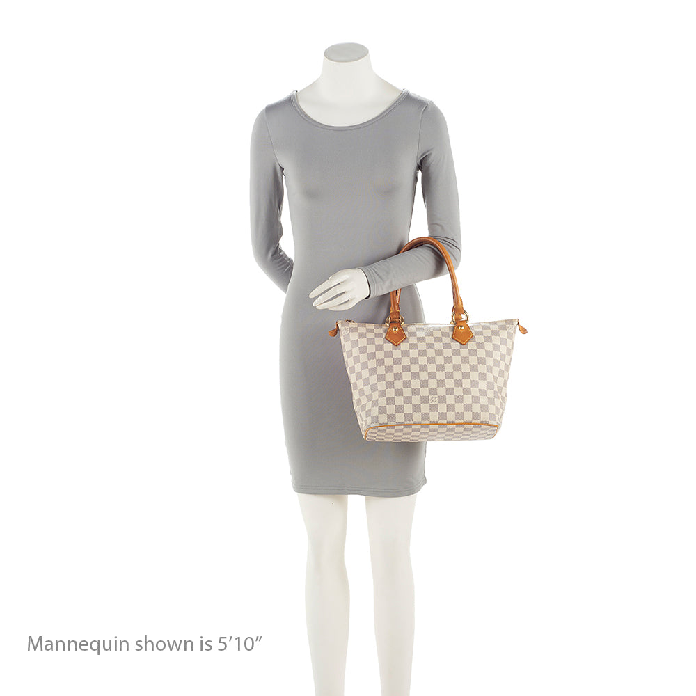 Louis Vuitton Damier Azur Saleya PM Tote (SHF-21382)