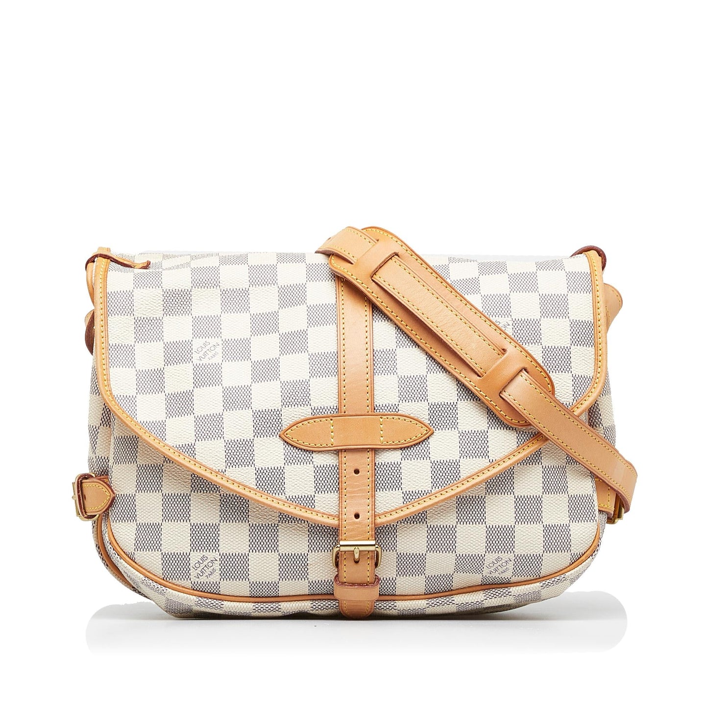 Louis Vuitton Damier Azur Saumur (SHG-06Eeks)