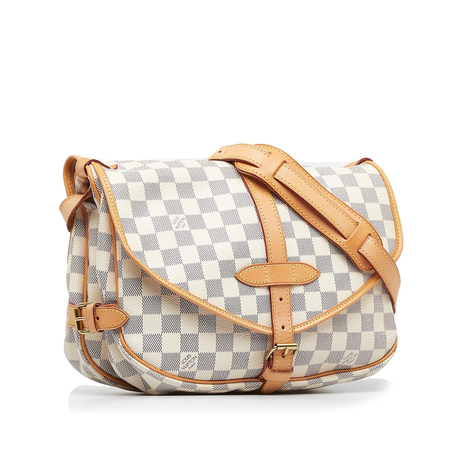 Louis Vuitton Damier Azur Saumur (SHG-06Eeks)