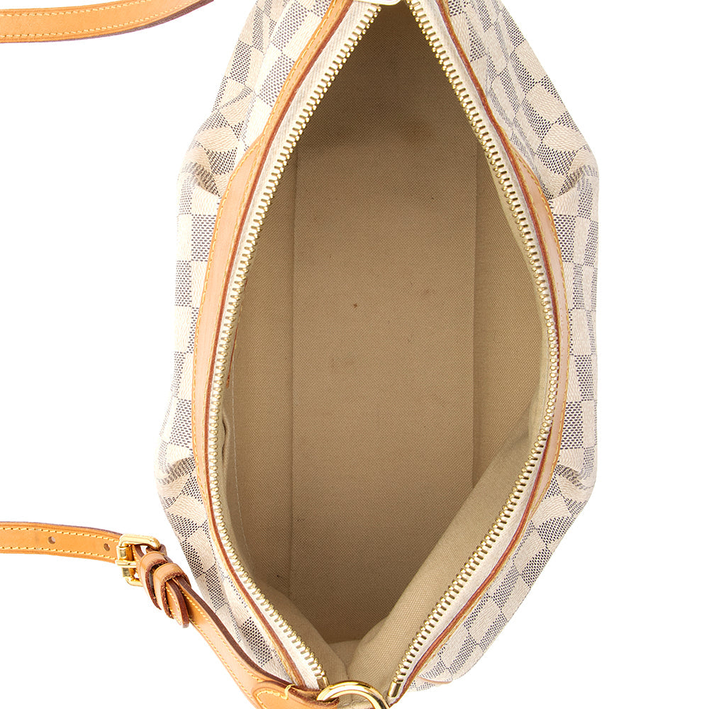 Louis Vuitton Damier Azur Siracusa PM Shoulder Bag (SHF-18912)