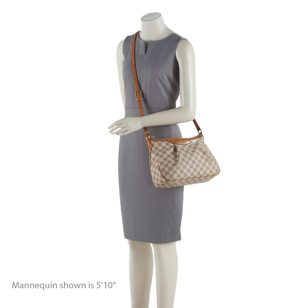 Louis Vuitton Damier Azur Siracusa PM Shoulder Bag (SHF-18912)