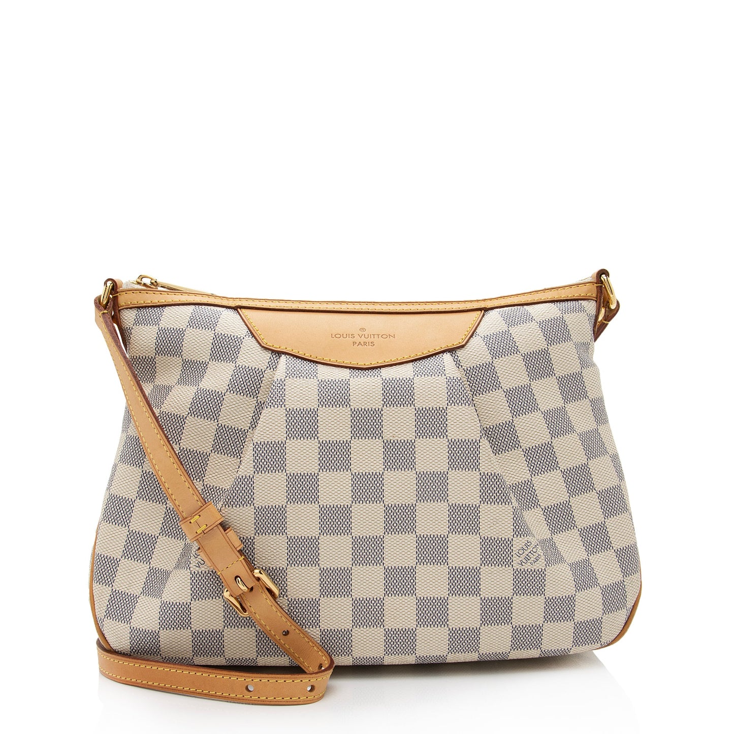 Louis Vuitton Damier Azur Siracusa PM Shoulder Bag (SHF-JlsstH)