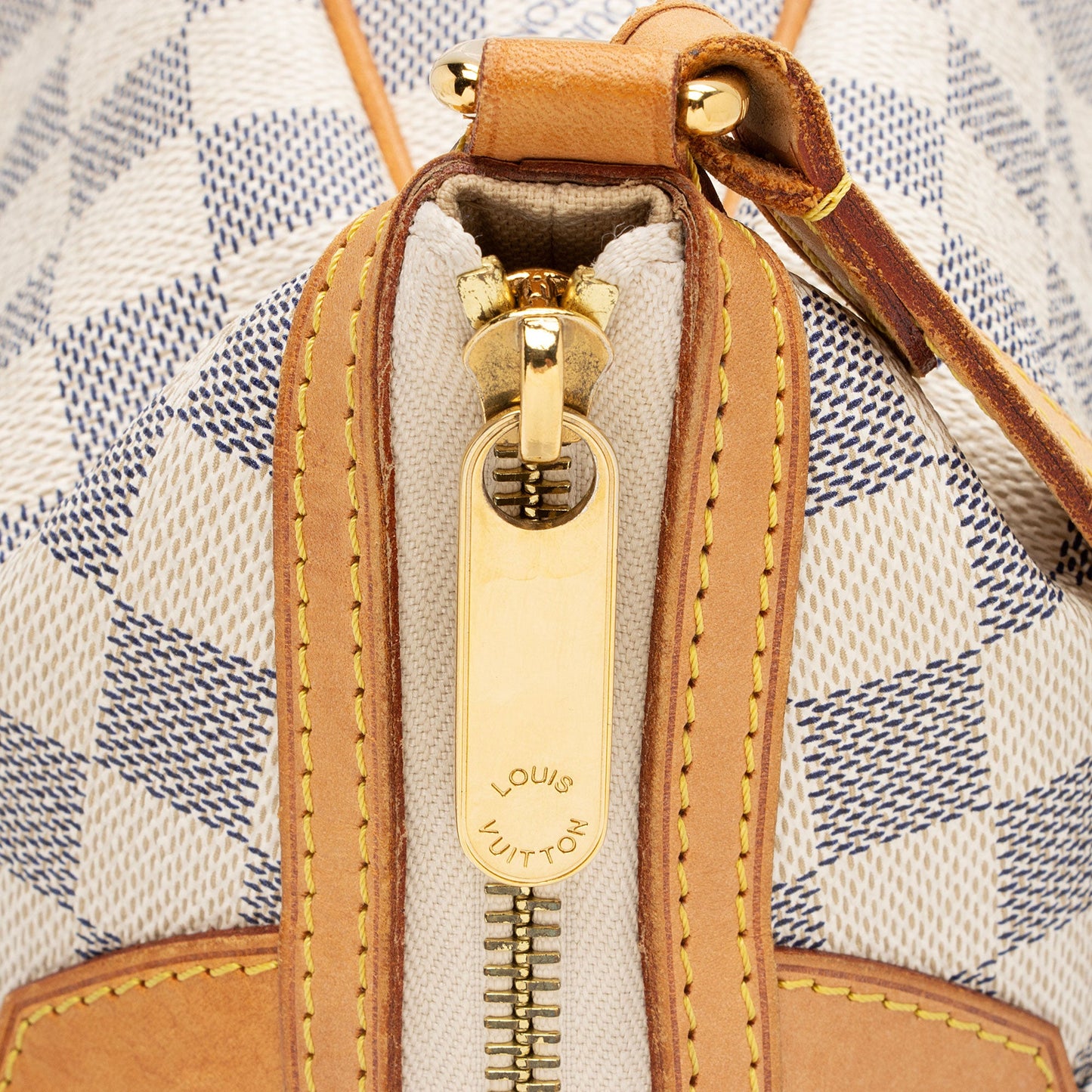 Louis Vuitton Damier Azur Siracusa PM Shoulder Bag (SHF-QSiJjC)