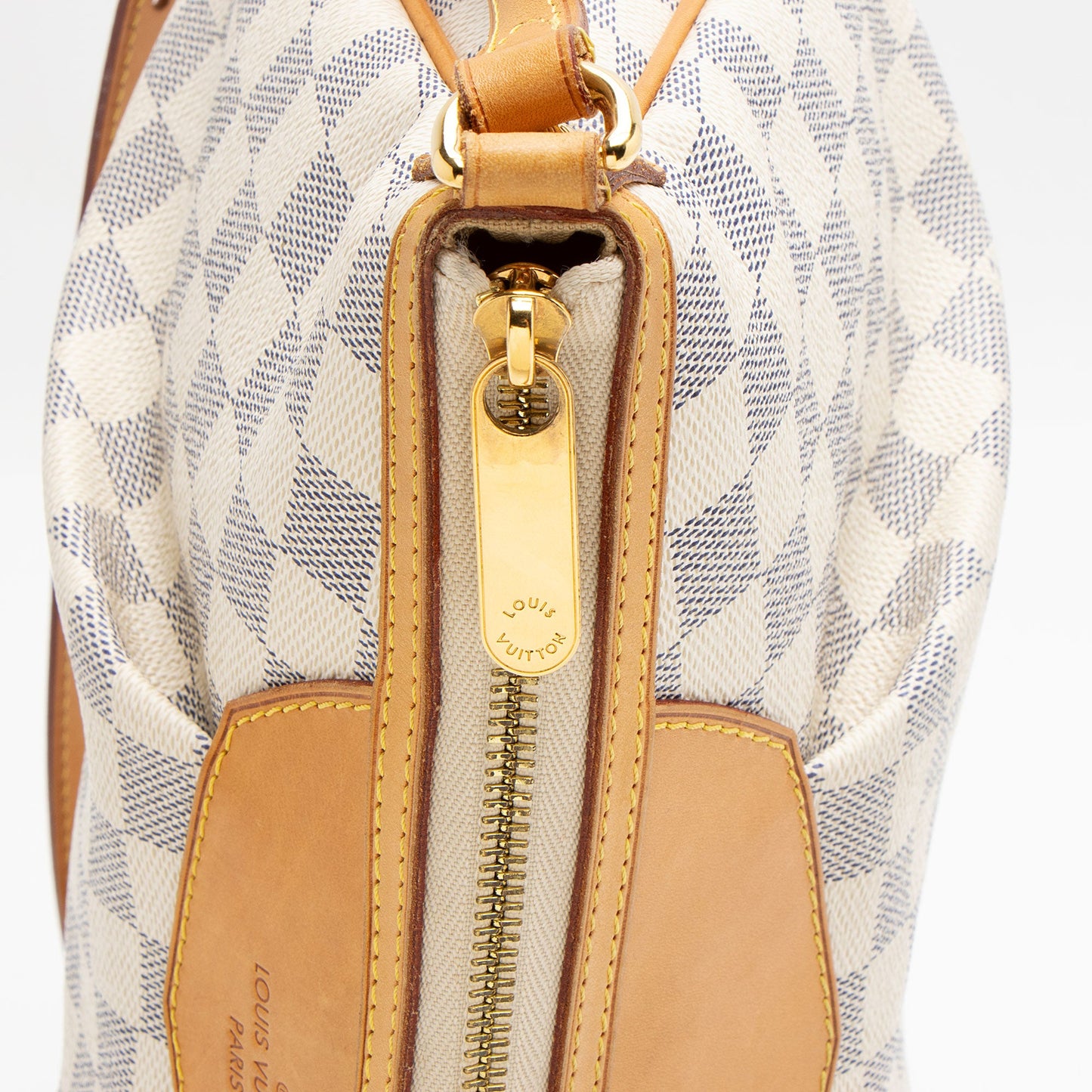 Louis Vuitton Damier Azur Siracusa PM Shoulder Bag (SHF-3IxoAb)