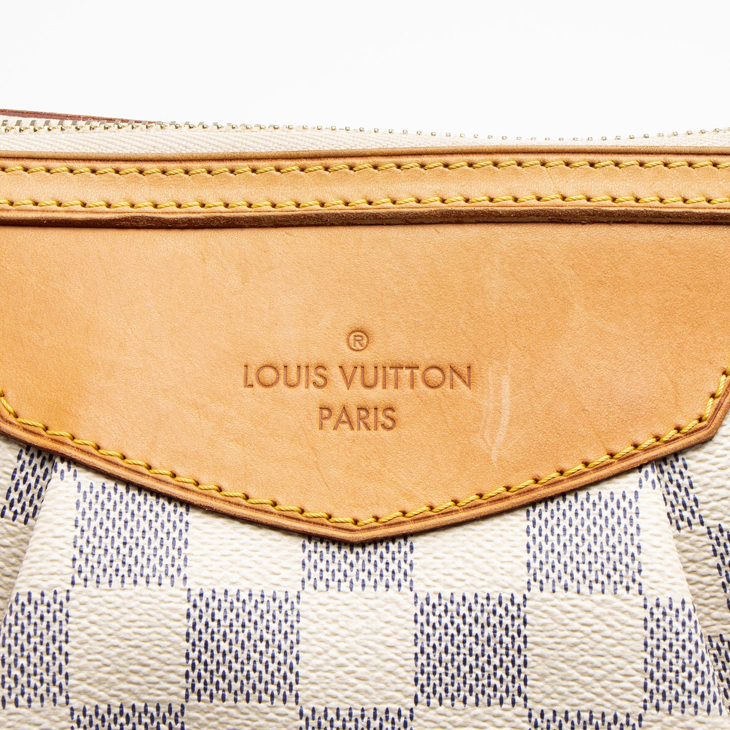 Louis Vuitton Damier Azur Siracusa PM Shoulder Bag (SHF-3IxoAb)
